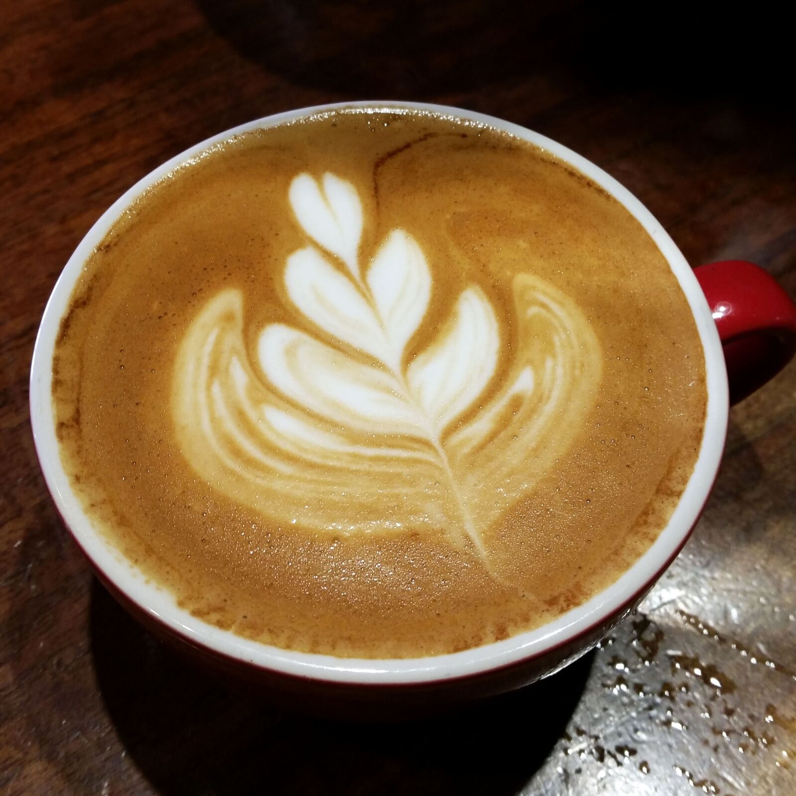 Samsung Galaxy S5 sample photo. Coffee, latte, latte art photography