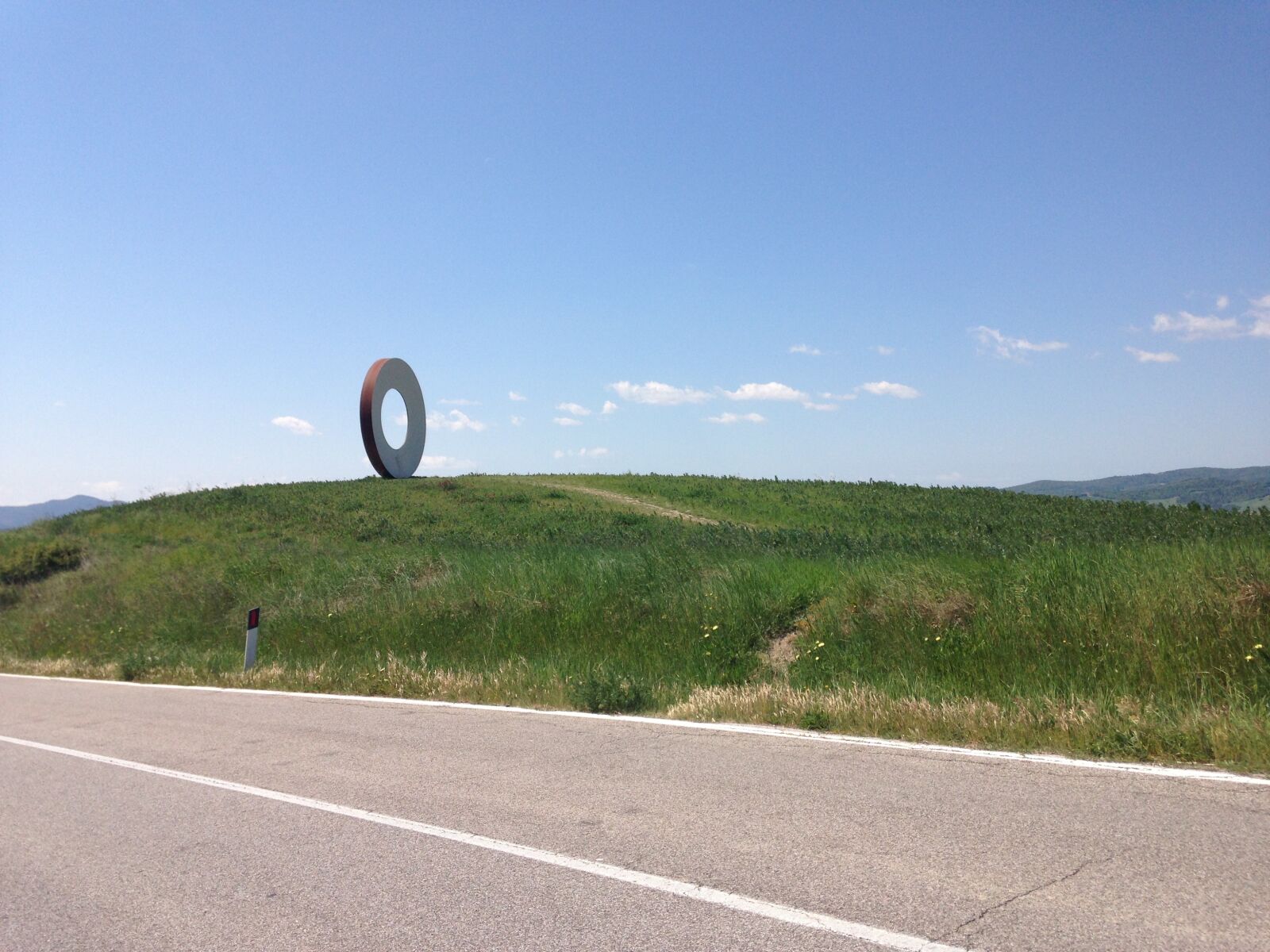 iPhone 5 back camera 4.12mm f/2.4 sample photo. Staccioli, volterra, sculpture photography