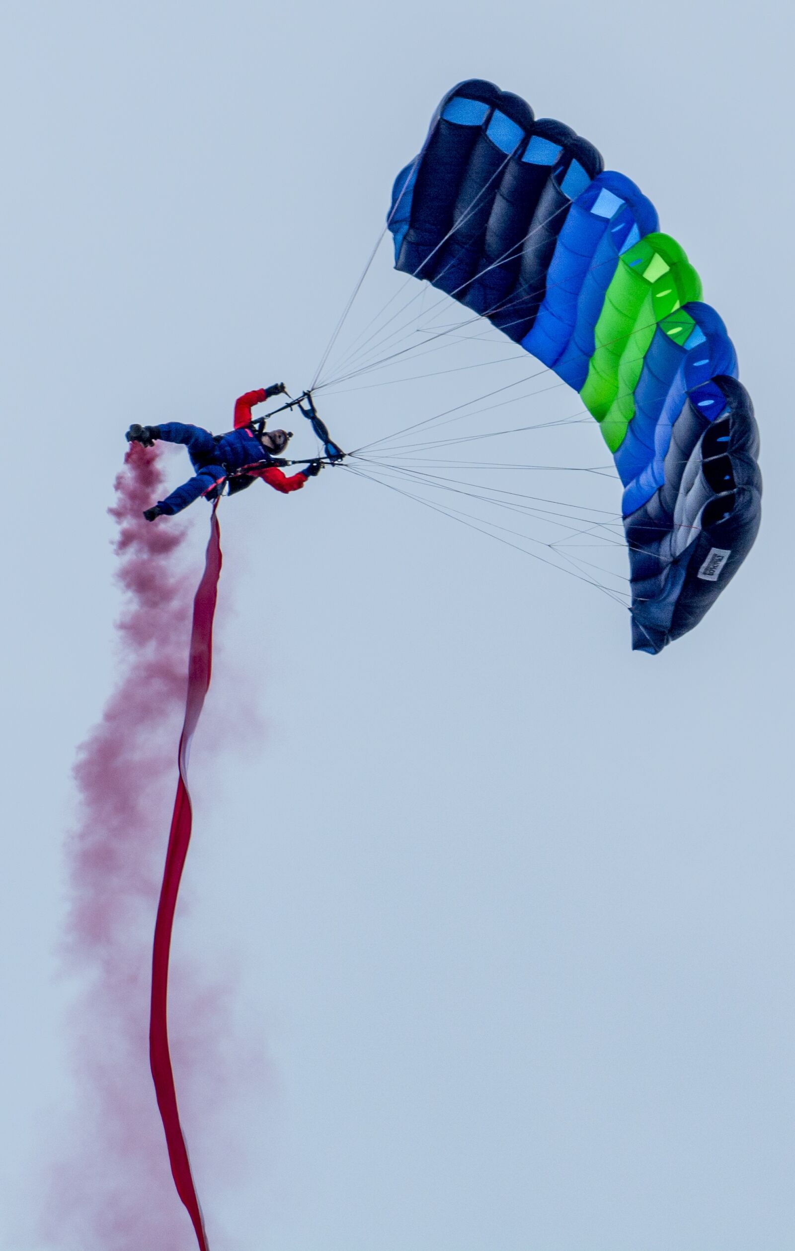 Nikon D7100 sample photo. Parachute, jumping, aviation photography