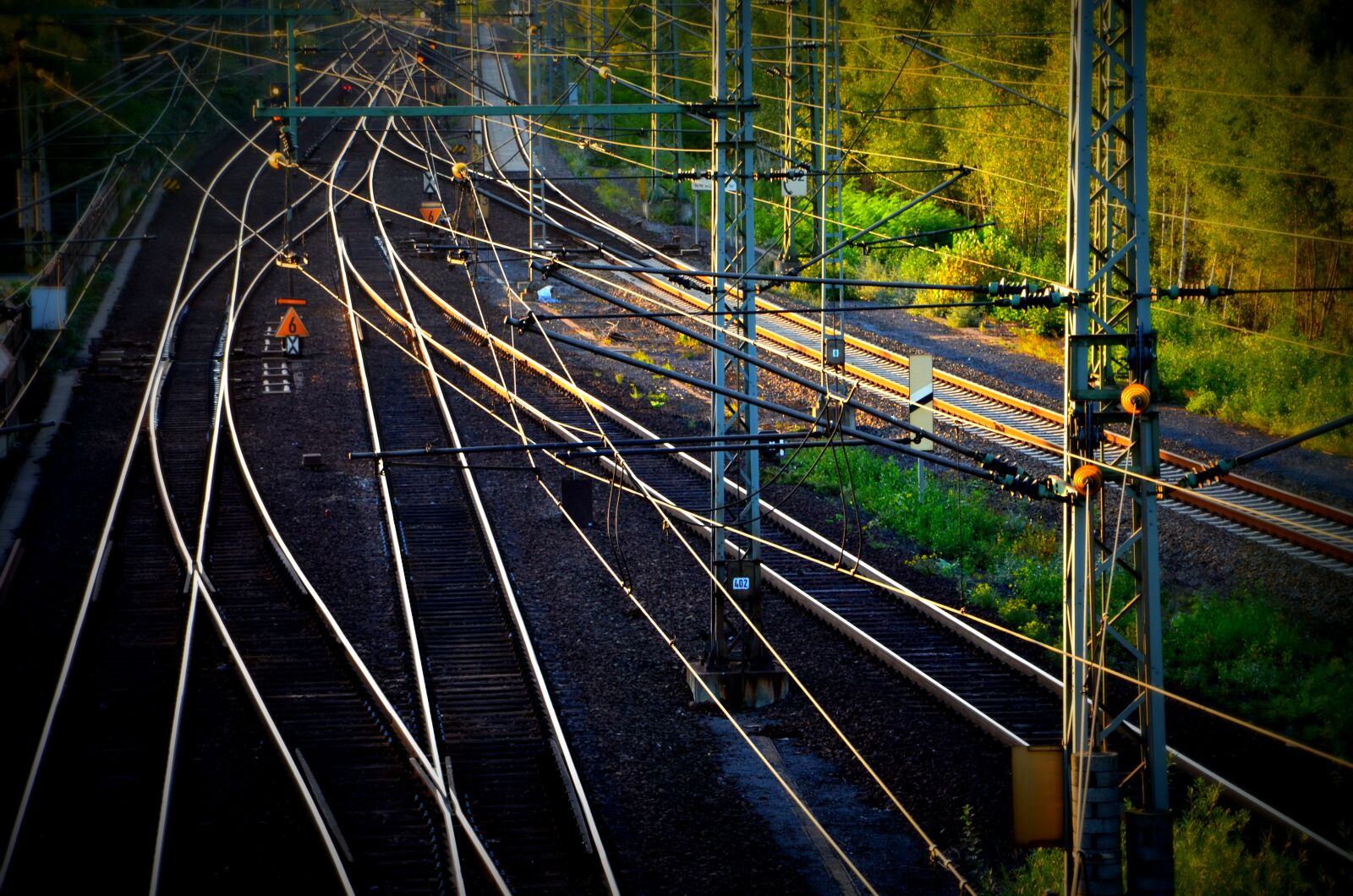 Nikon D5100 sample photo. Gleise, track, railroad track photography