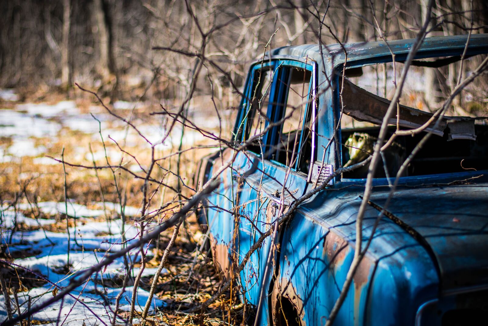 Nikon D3400 sample photo. Car, rust, old photography
