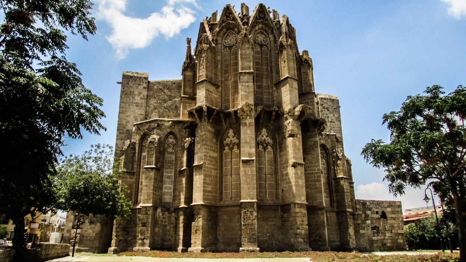 Canon PowerShot SX400 IS sample photo. Cyprus, famagusta, church photography