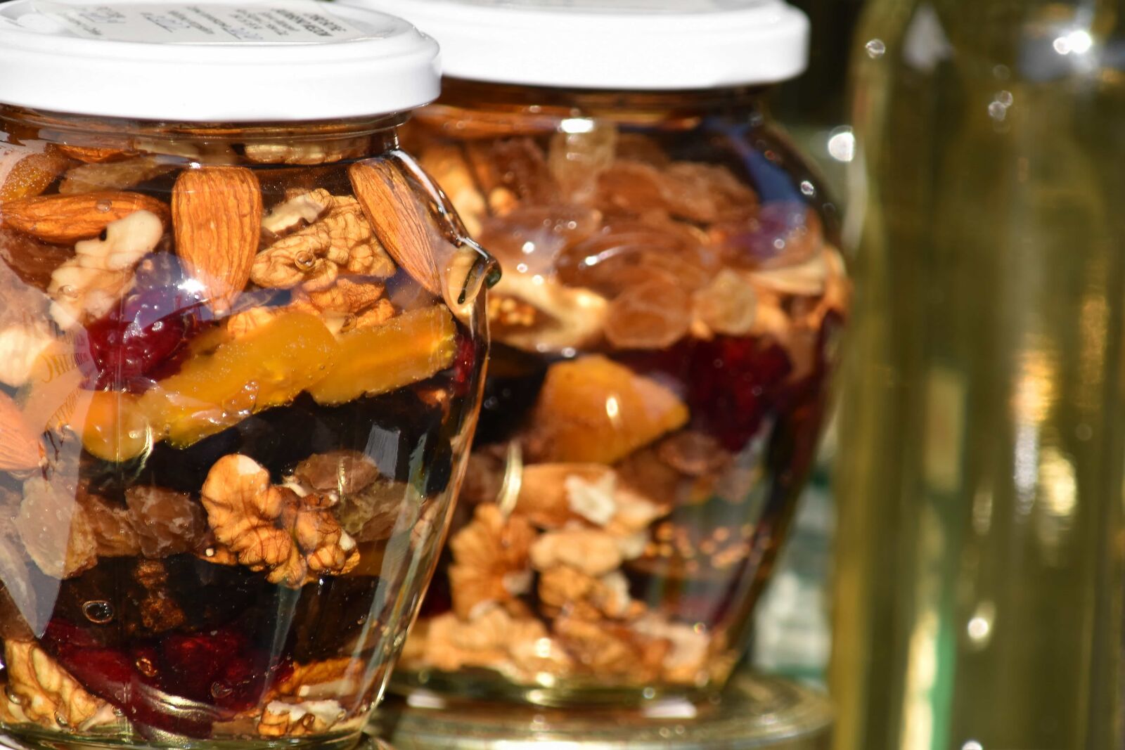 Nikon D5500 sample photo. Fruit, homemade, preserve, walnut photography