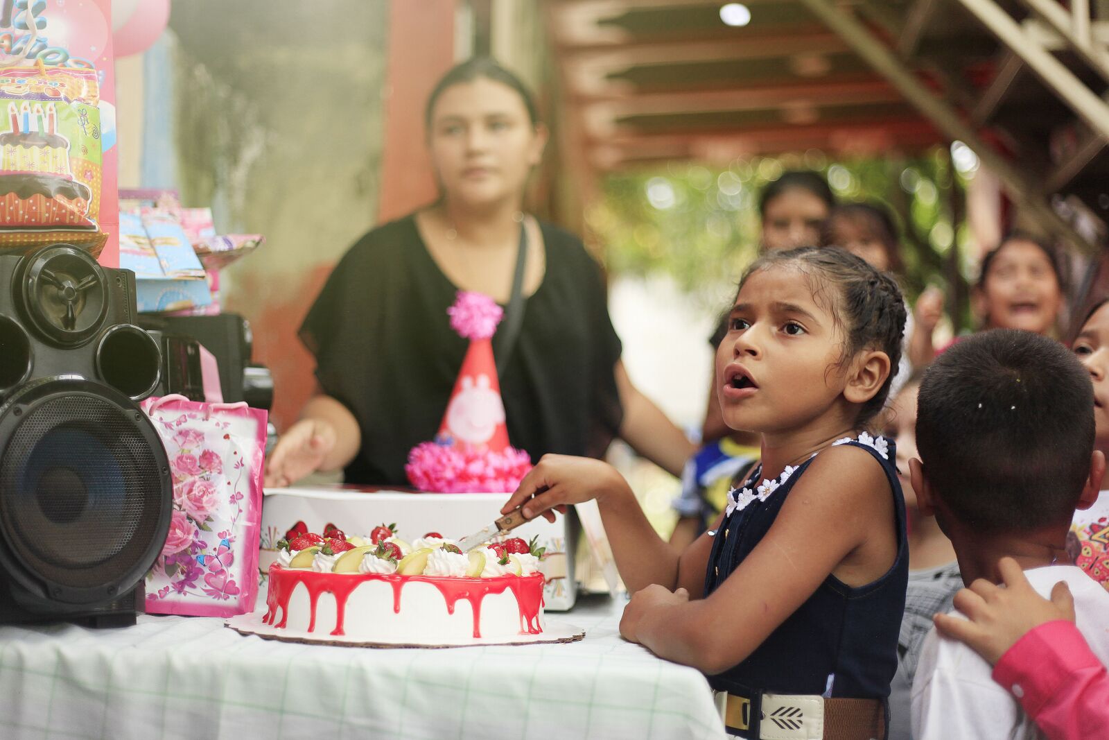 Canon EOS 5D Mark II sample photo. Girl, birthday, childhood photography