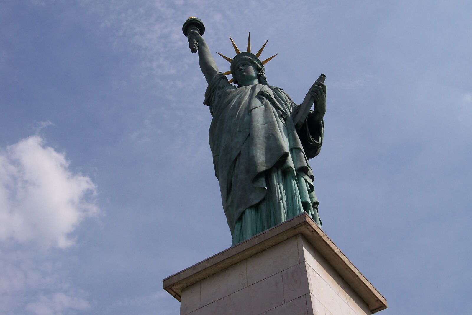 Kodak EasyShare Z915 sample photo. Paris, statue of liberty photography