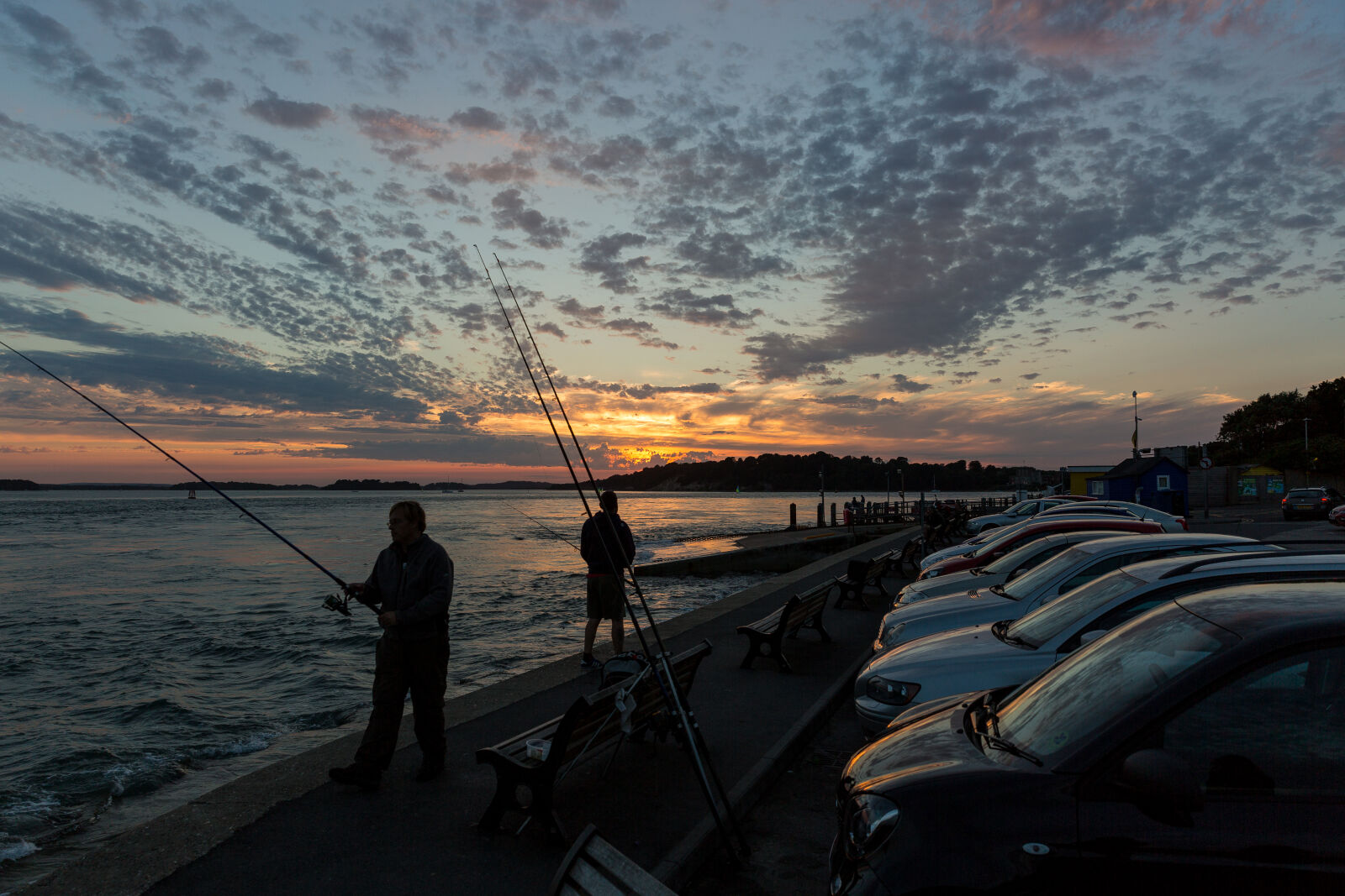 Canon EF 24-70mm F2.8L II USM sample photo. Clouds, coast, coastal, sunset photography