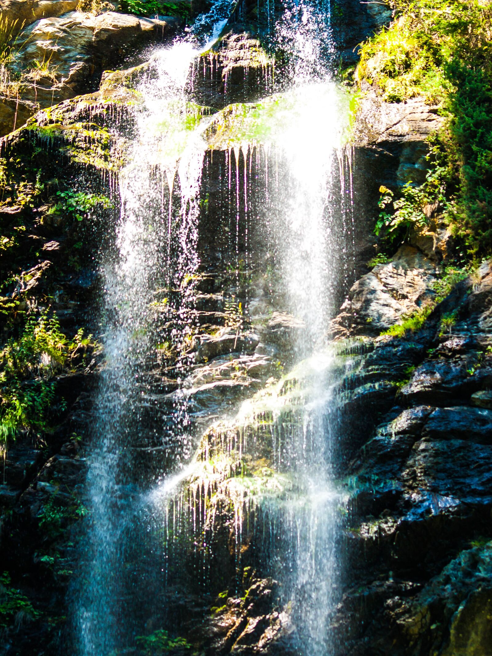 Olympus E-510 (EVOLT E-510) sample photo. Waterfall, nature, carinthia photography