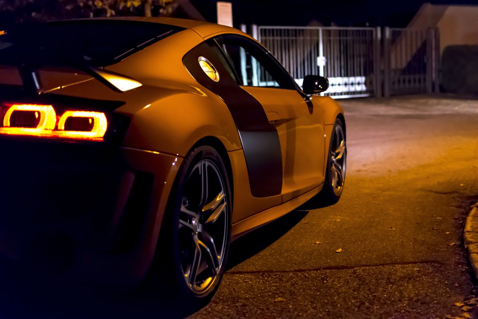 Nikon D5500 sample photo. Audi, r8, gt photography