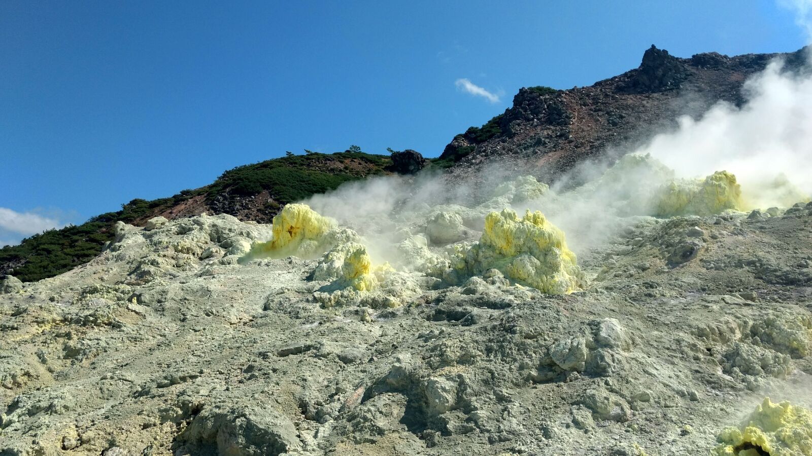 Motorola Moto G (4) sample photo. Hokkaido, japan, volcano photography