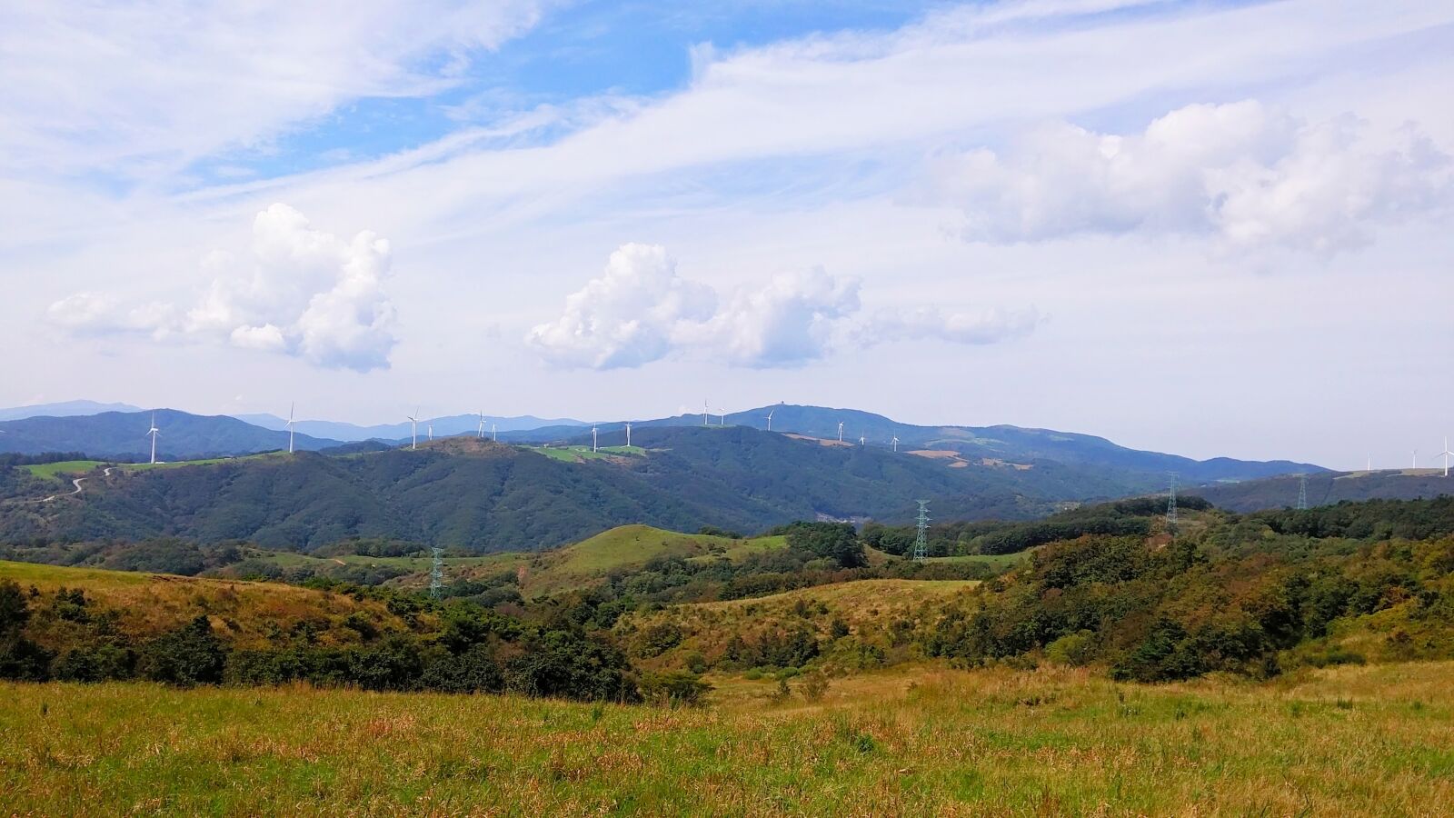 LG G3 CAT.6 sample photo. Wind power generator, daegwallyeong photography