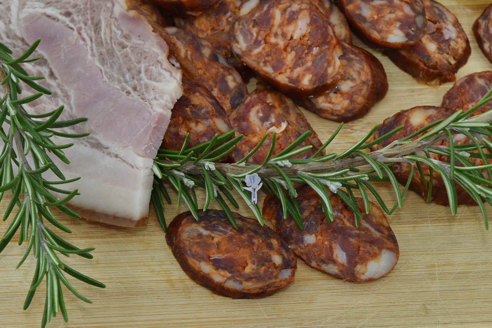 Nikon D5500 sample photo. Bacon, homemade, lamb, meat photography