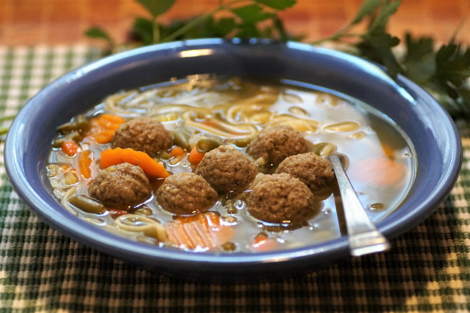 Sony SLT-A58 sample photo. Knedlíčková, soup, liver photography
