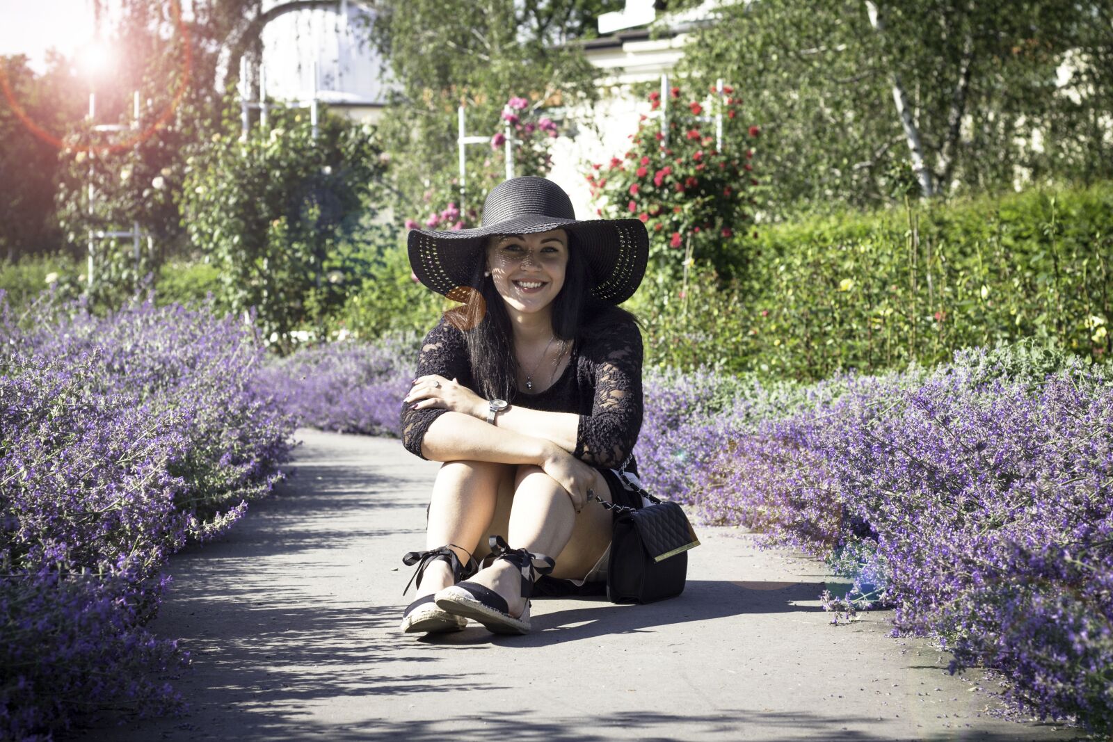 Canon EOS 60D + Canon EF 50mm F1.8 STM sample photo. Hat, girl, fashion photography