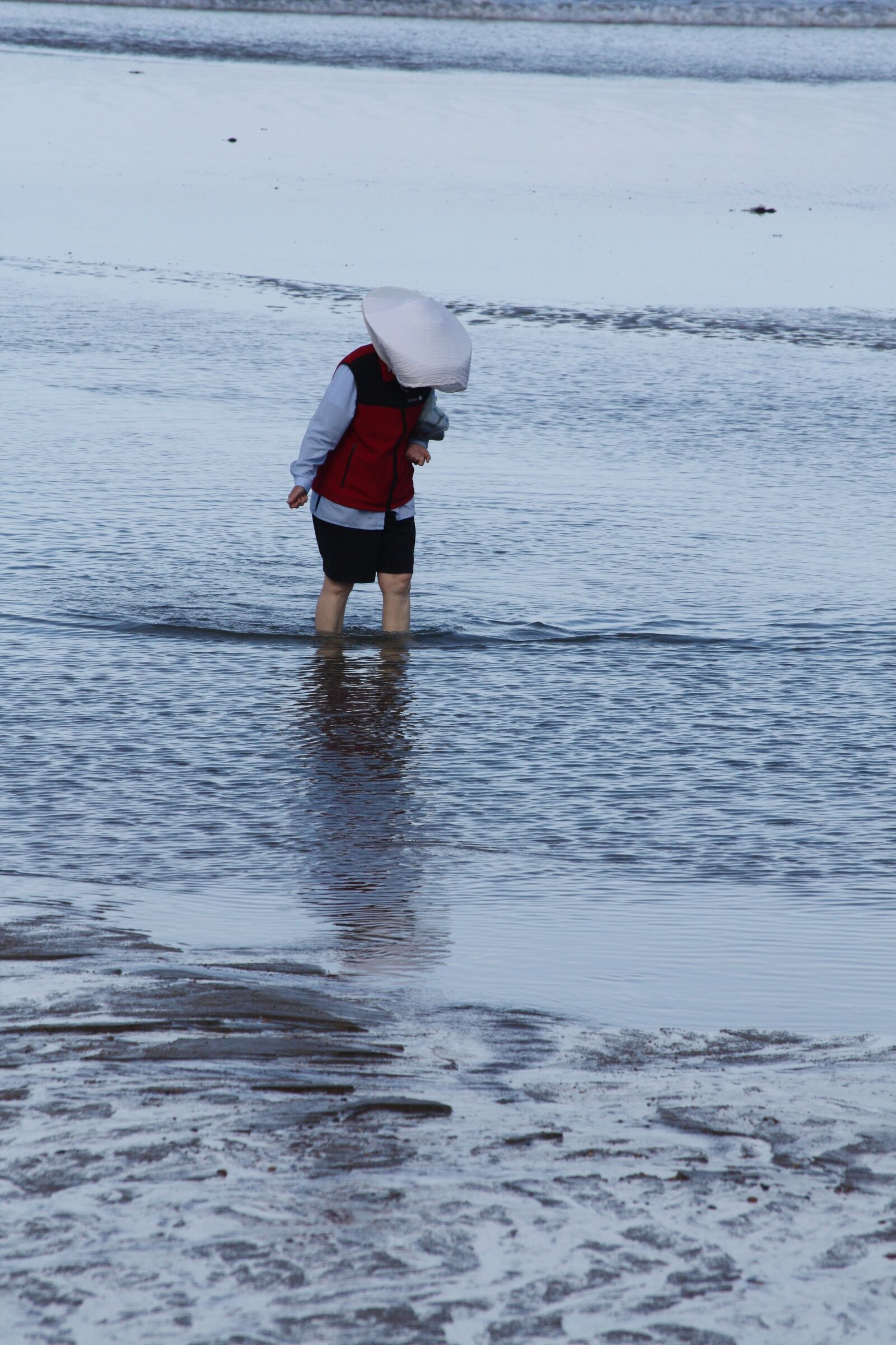 Canon EOS 450D (EOS Rebel XSi / EOS Kiss X2) sample photo. Beach, biarritz, woman photography
