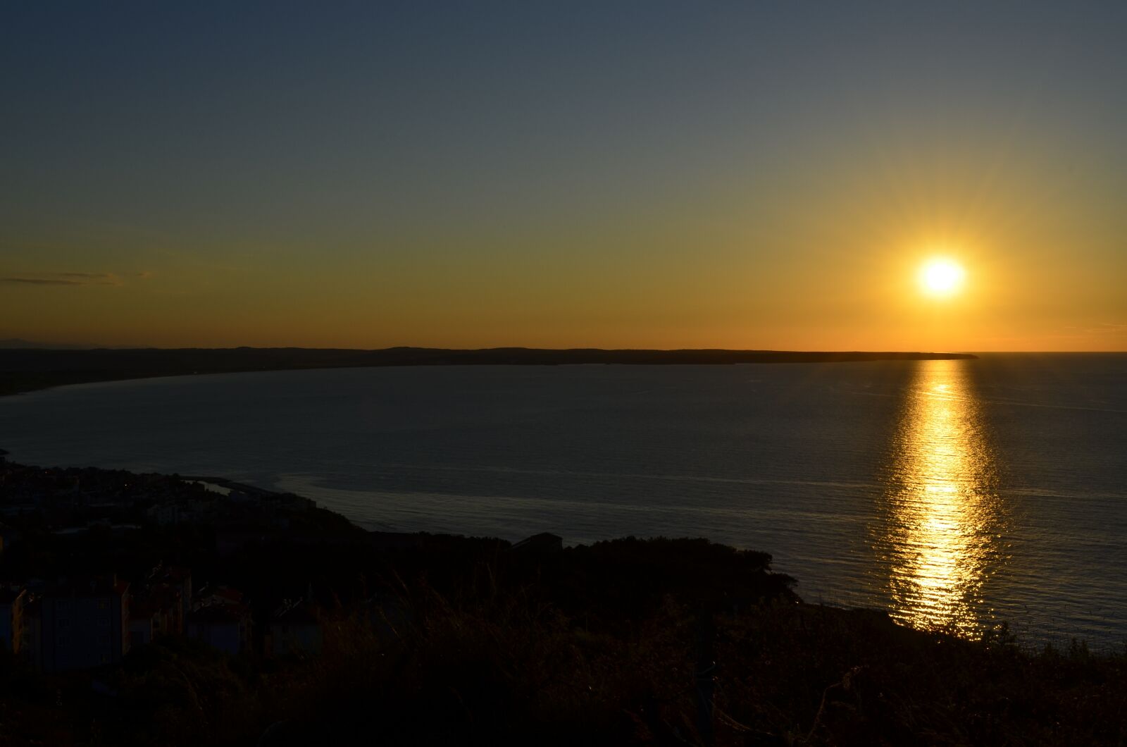 Nikon D5100 sample photo. Sunset, body of water photography