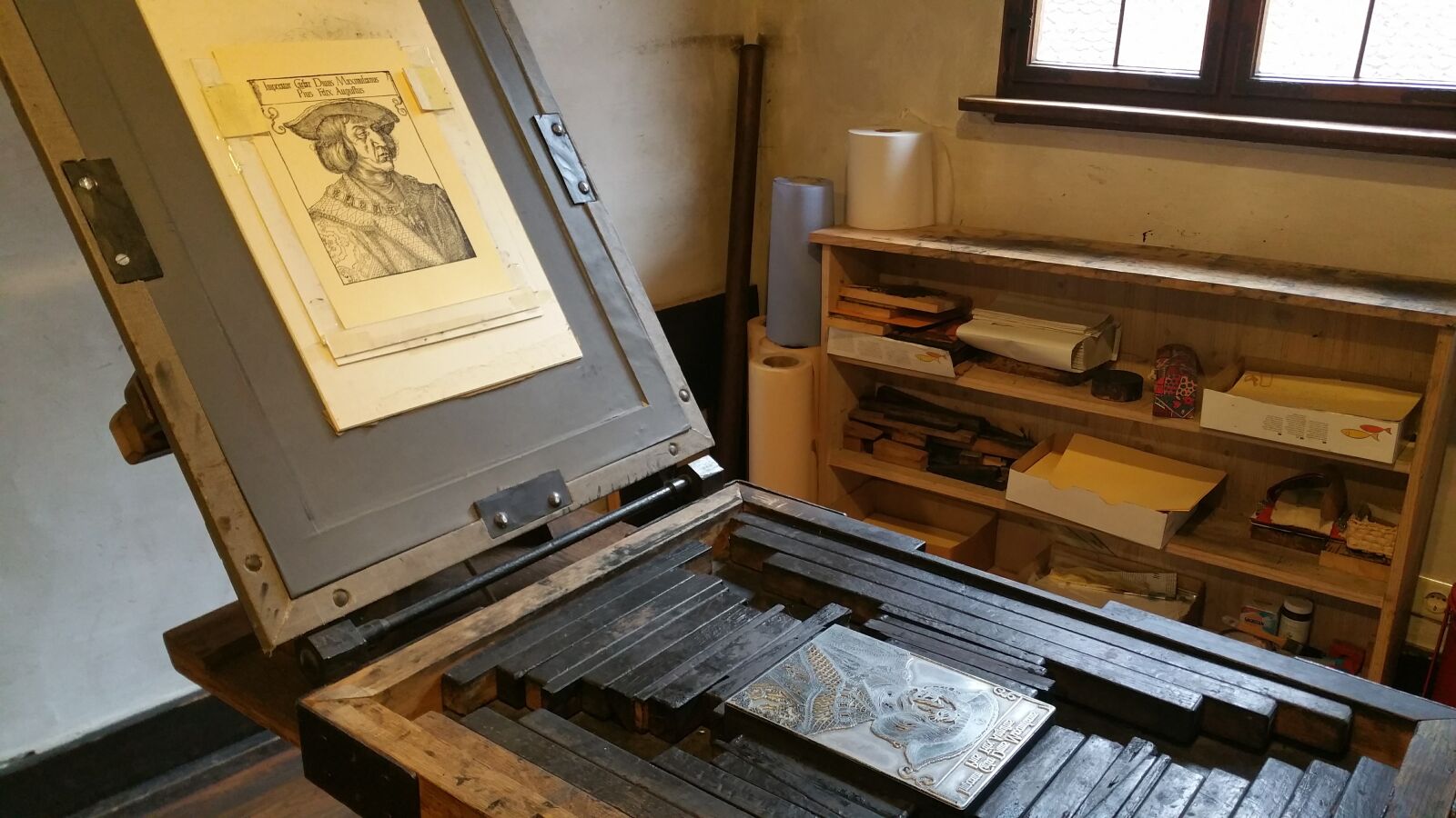 Samsung Galaxy Note4 sample photo. Printing press, d rer photography
