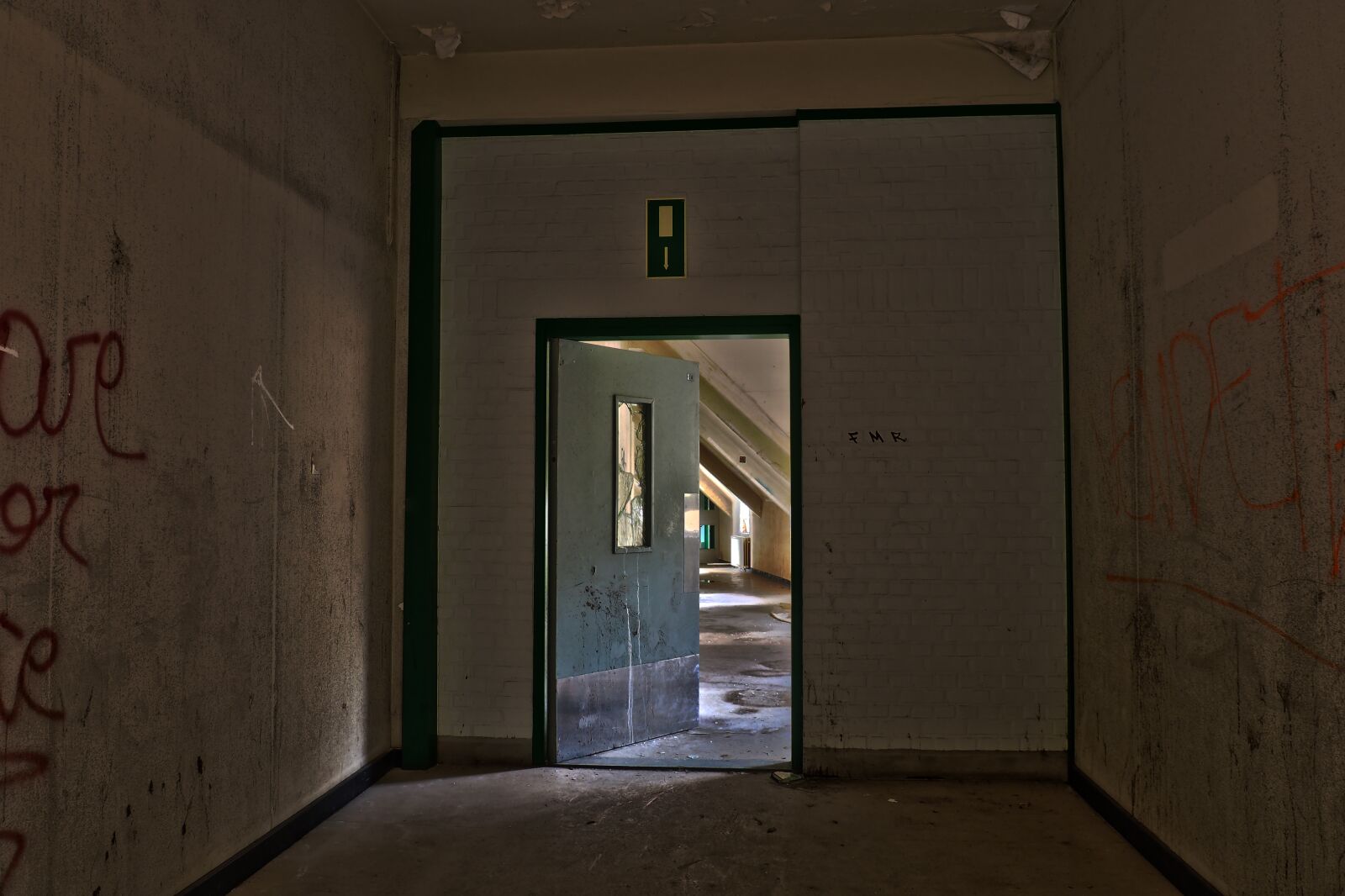 Olympus OM-D E-M10 sample photo. Architecture, within, abandoned photography