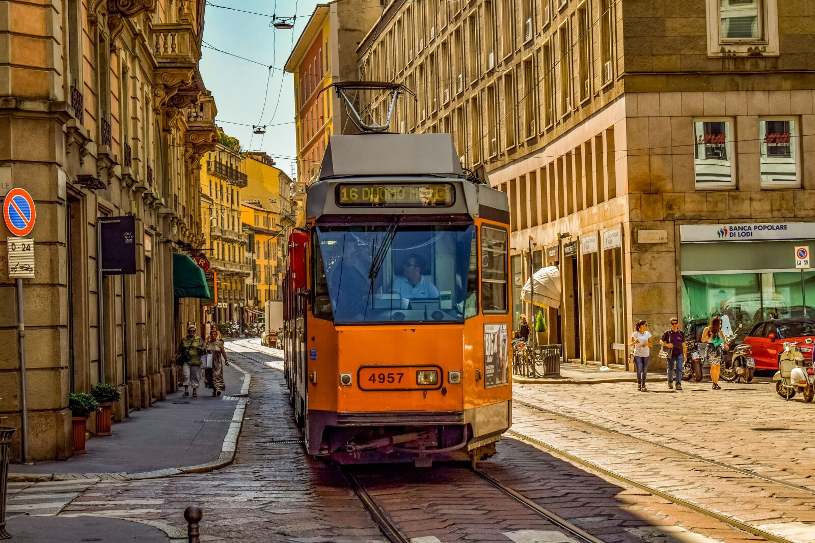 Nikon D3300 sample photo. Tram, street, city photography