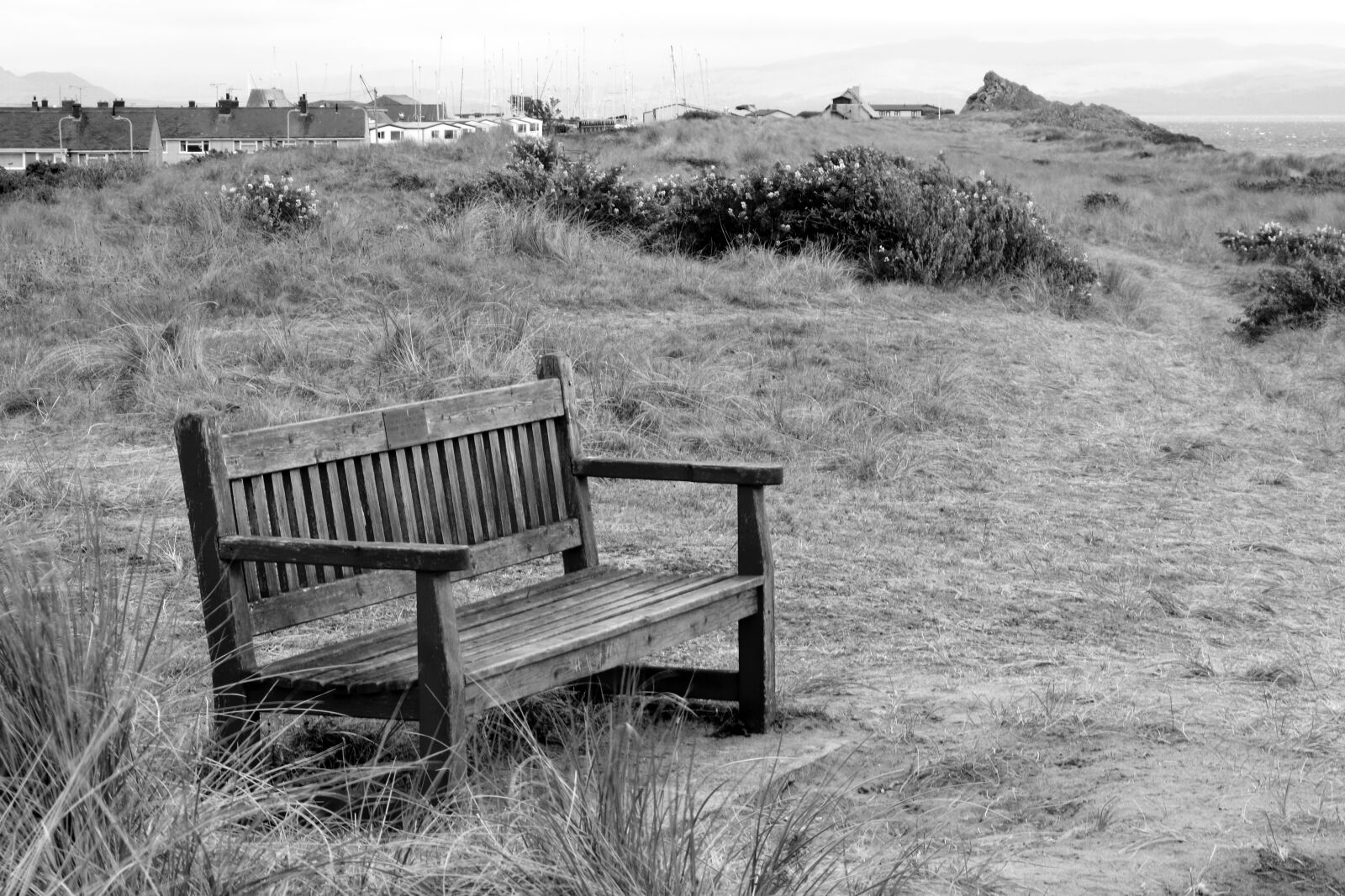 Pentax K-70 sample photo. Nature, bench, landscape photography