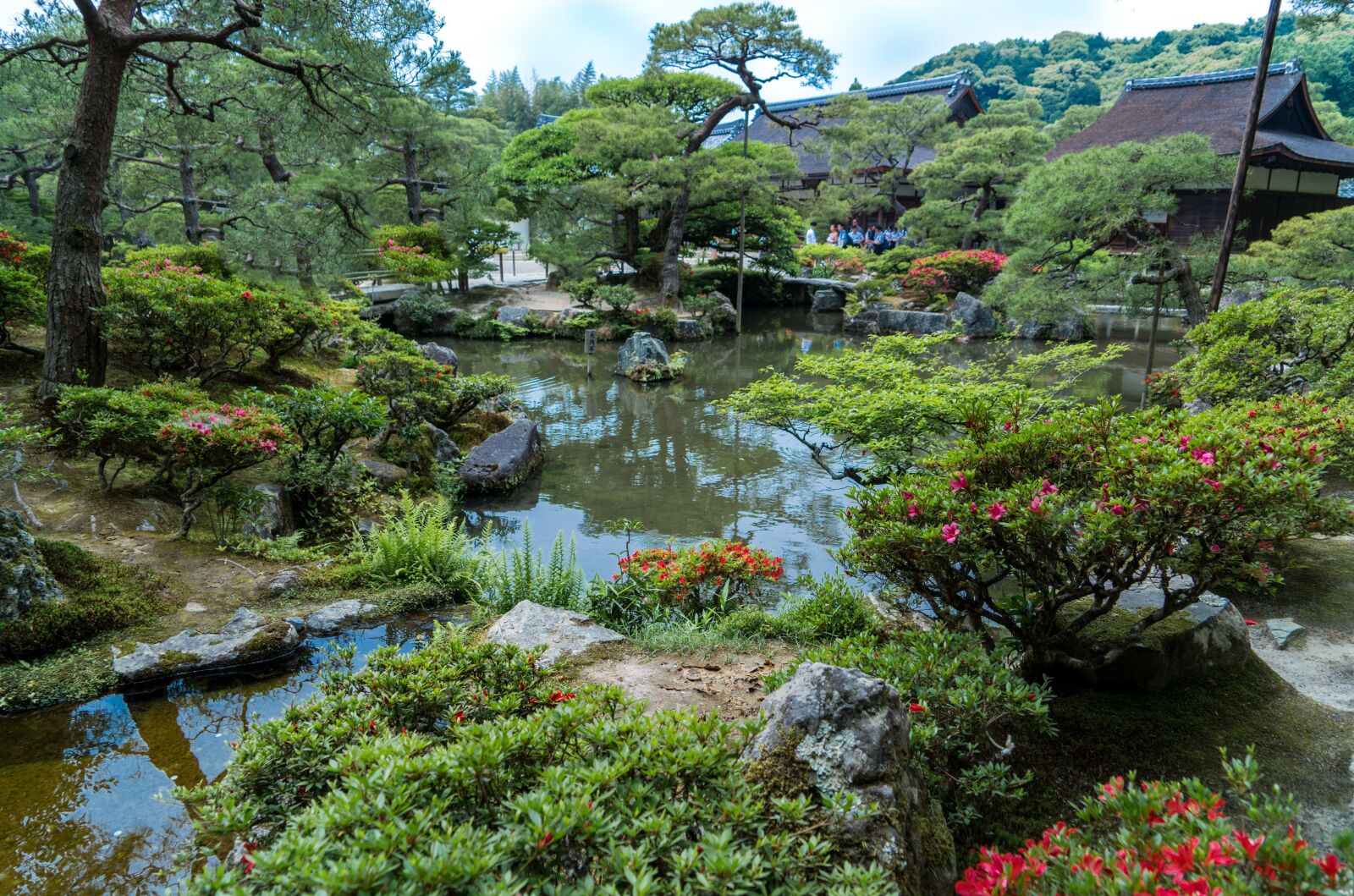 Sony a7R II + Sony FE 24-240mm F3.5-6.3 OSS sample photo. Ginkaku-ji gardens, kyoto, japan photography