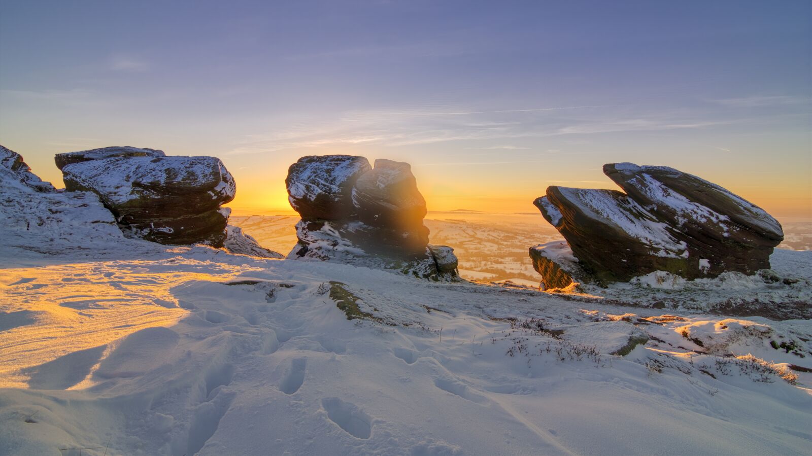 Canon EOS 5D Mark III sample photo. Winter, snow, sunset photography