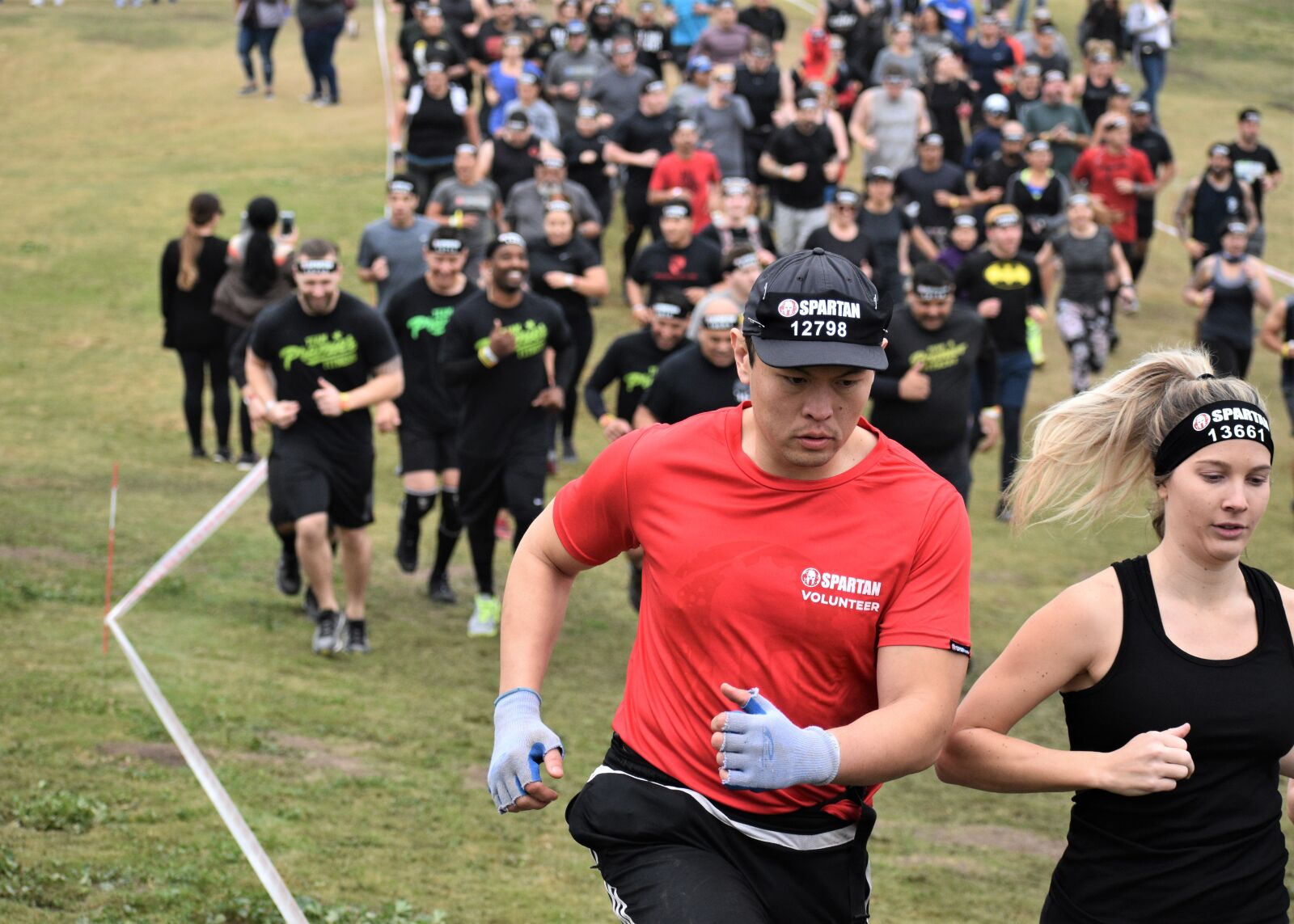 Nikon D3500 sample photo. Spartan, runners, fitness photography