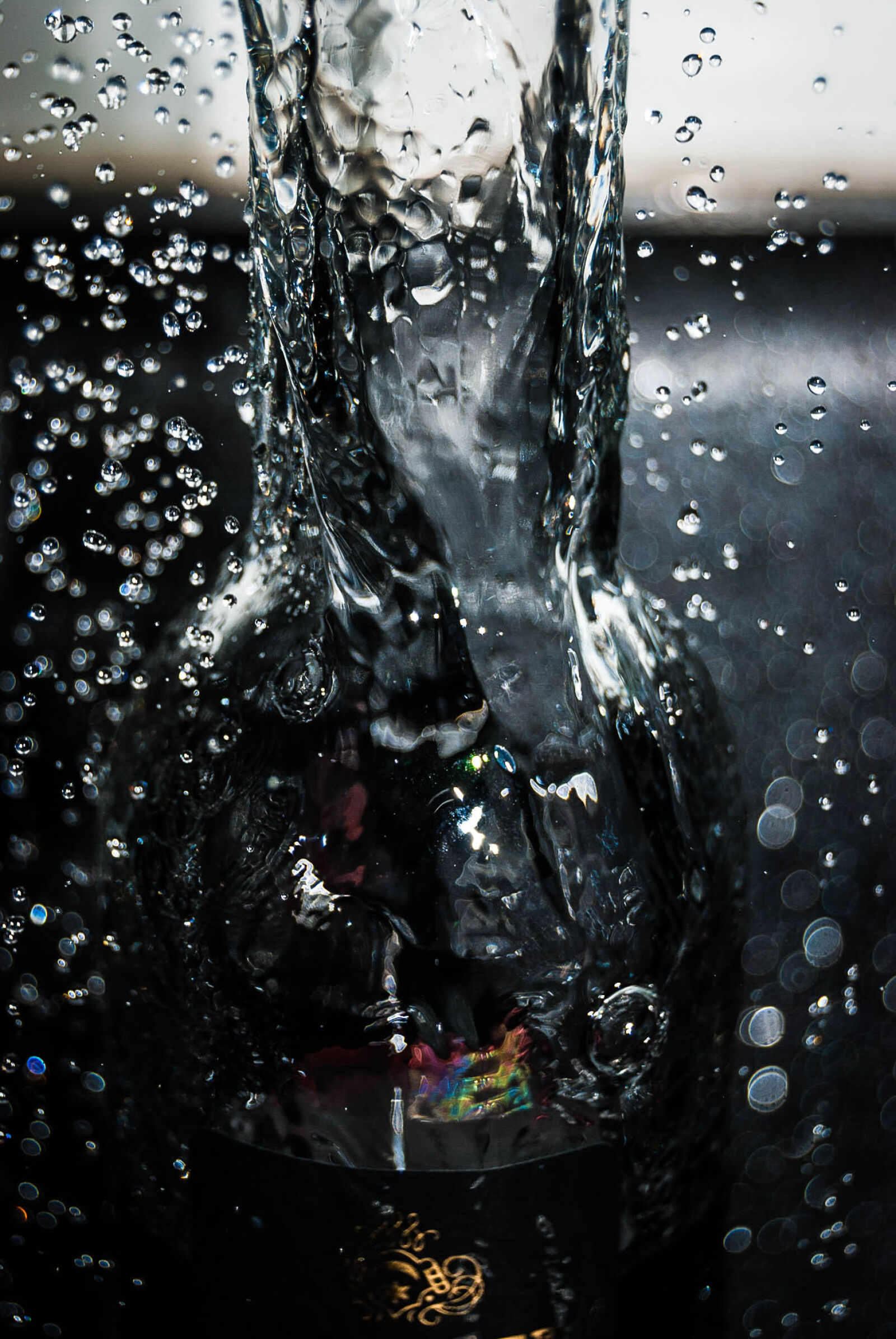 Nikon D40X sample photo. Bokeh, bottle, dreamy, shallow photography