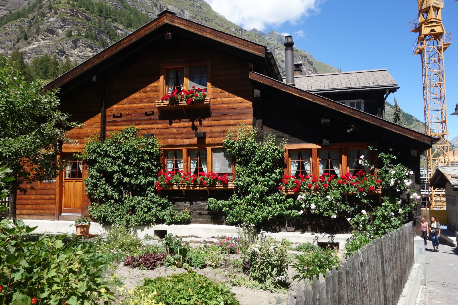 Sony Cyber-shot DSC-RX100 sample photo. Mountain, chalet, house photography