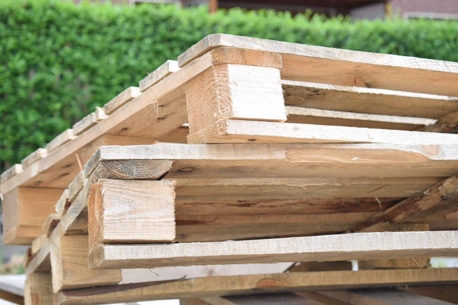 Nikon D5300 sample photo. Wood, wooden pallets, holzstapel photography