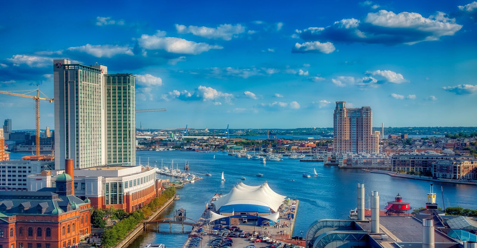 Canon EOS-1Ds Mark III sample photo. Baltimore, harbor, bay photography