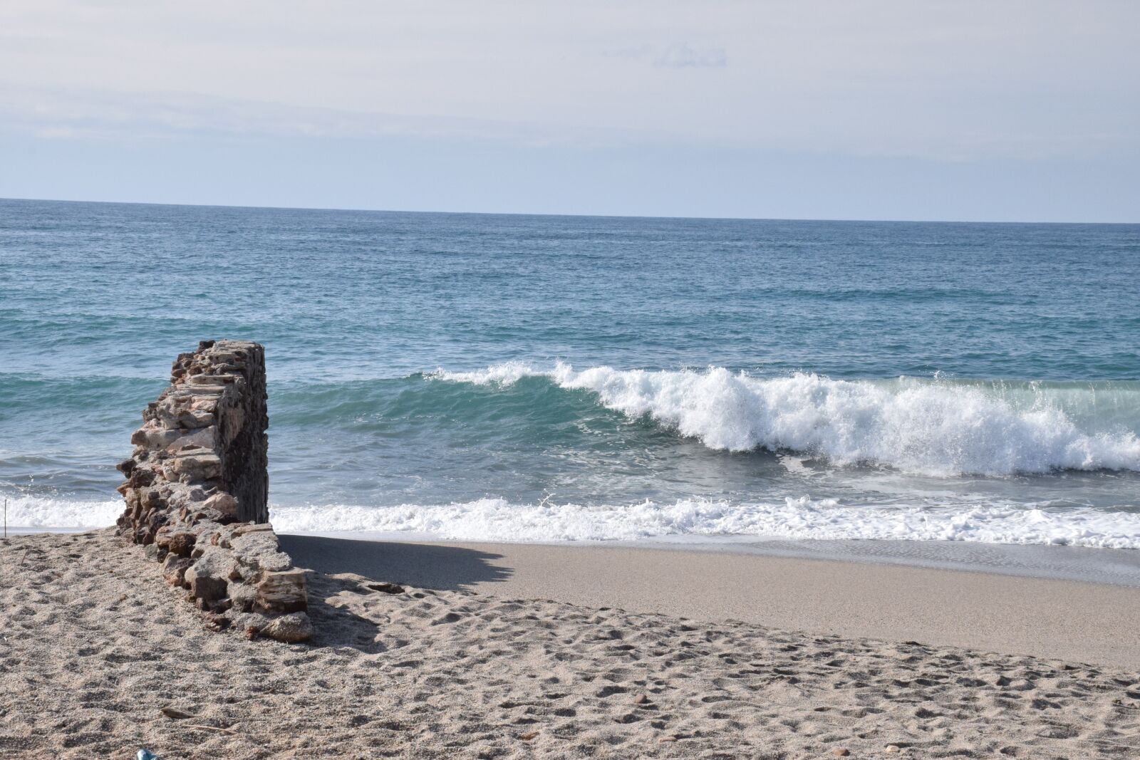 Nikon D5300 sample photo. Wave, beach, costa photography