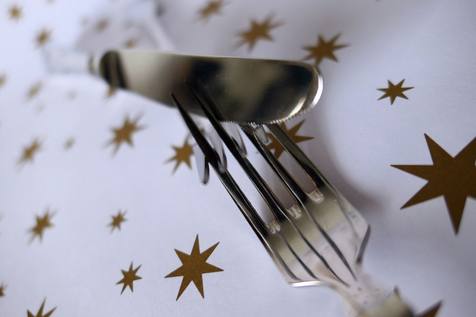 Panasonic Lumix DMC-LX10 (Lumix DMC-LX15) sample photo. Fork, cutlery, knife photography