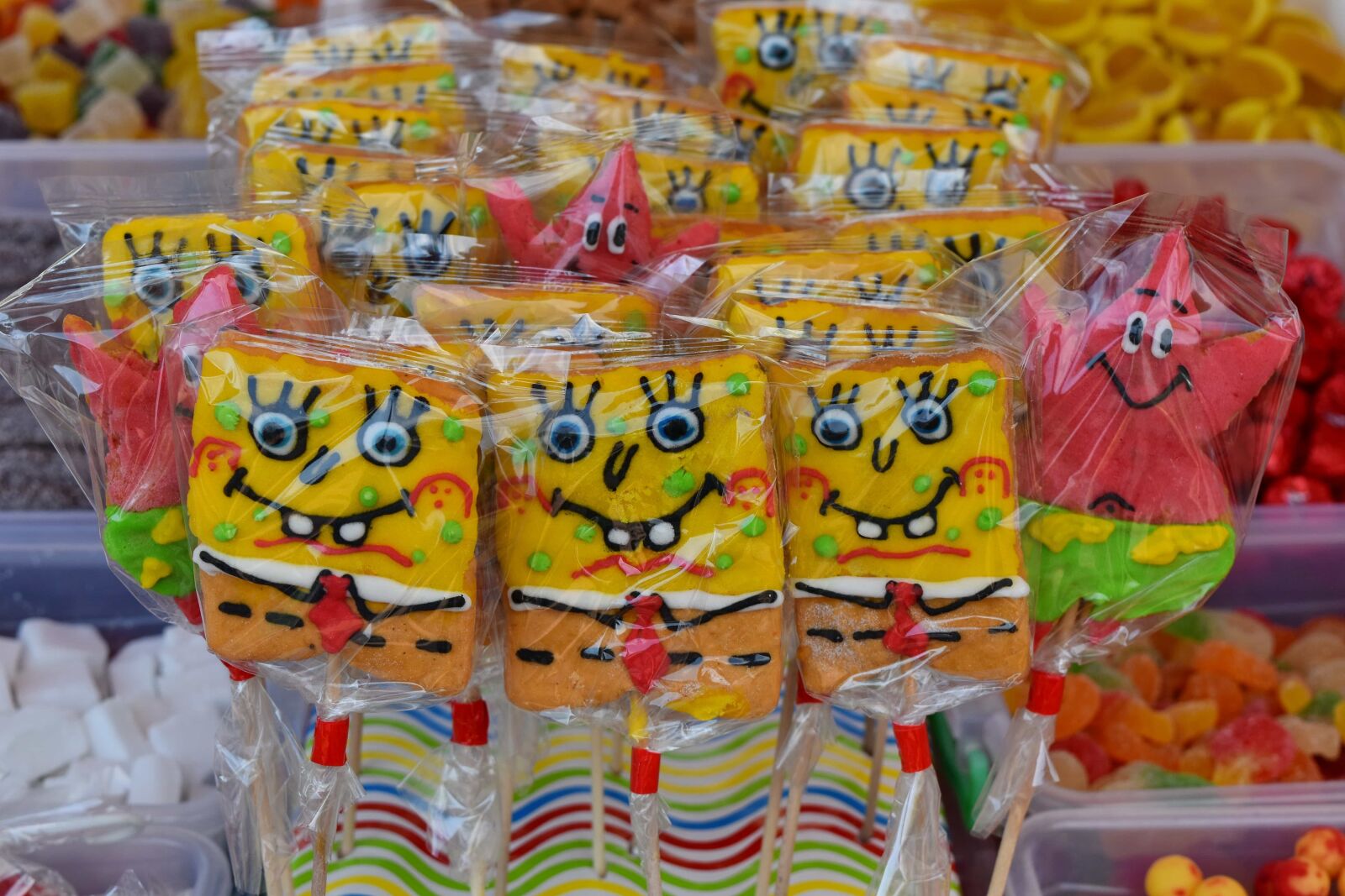 Nikon D5500 sample photo. Shop, confectionery, color, candy photography