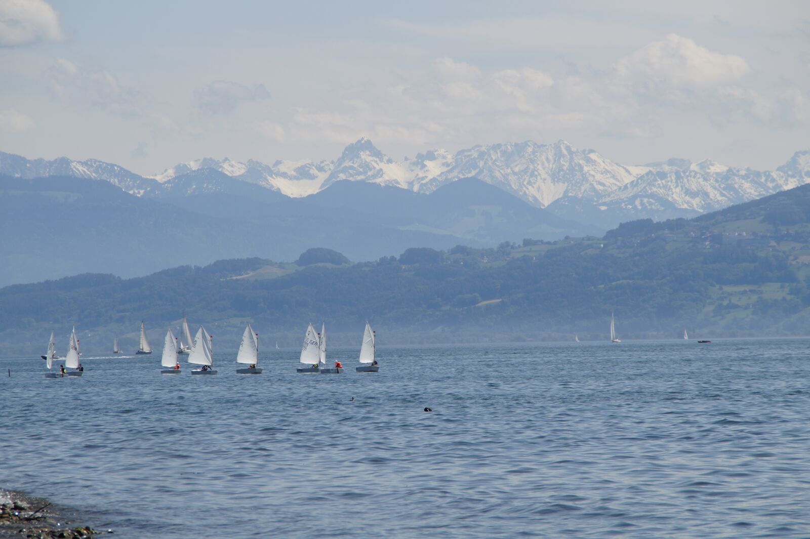 Sony SLT-A58 sample photo. Panorama, outlook, lake constance photography