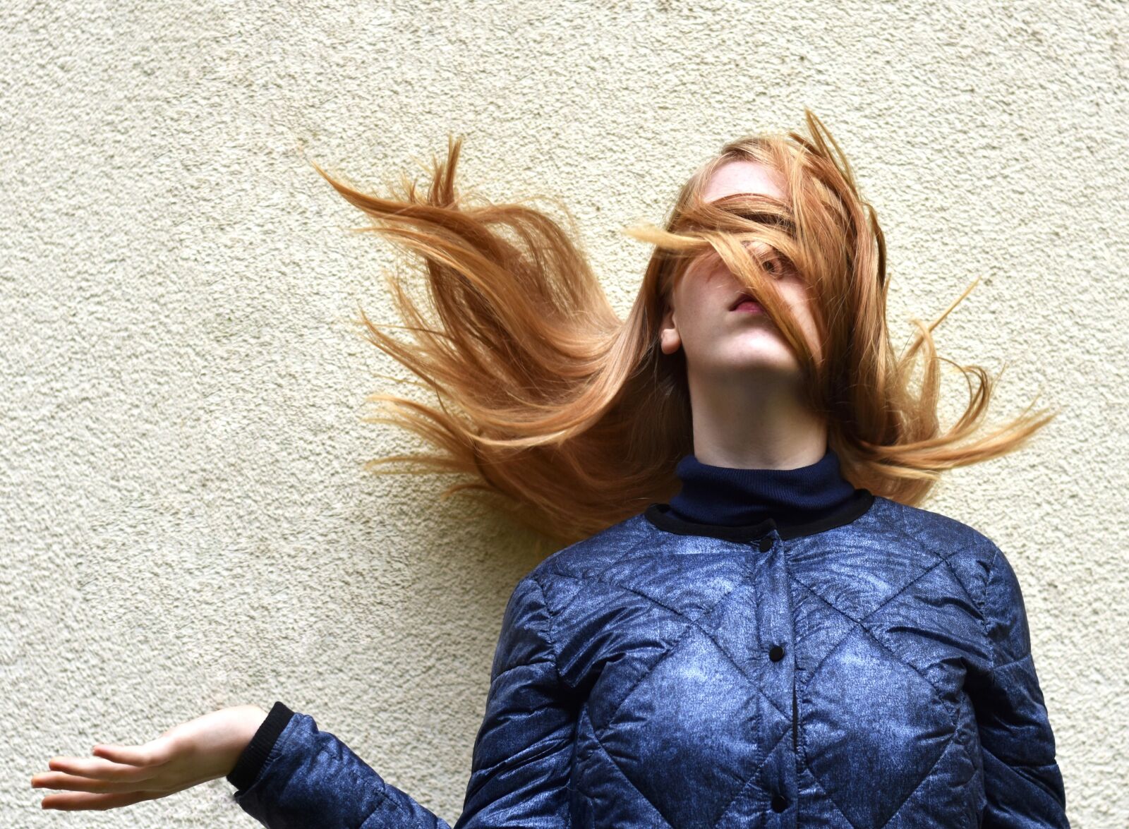 Nikon D7200 sample photo. Blindfolded, blind, hair photography
