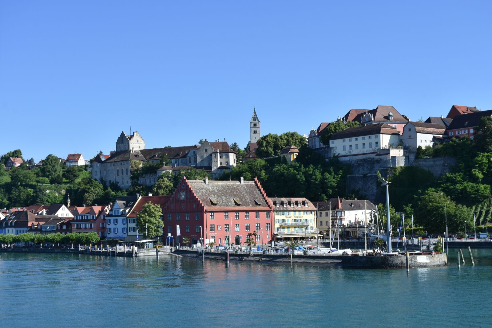 Nikon D7200 sample photo. Meersburg, lake constance, castle photography