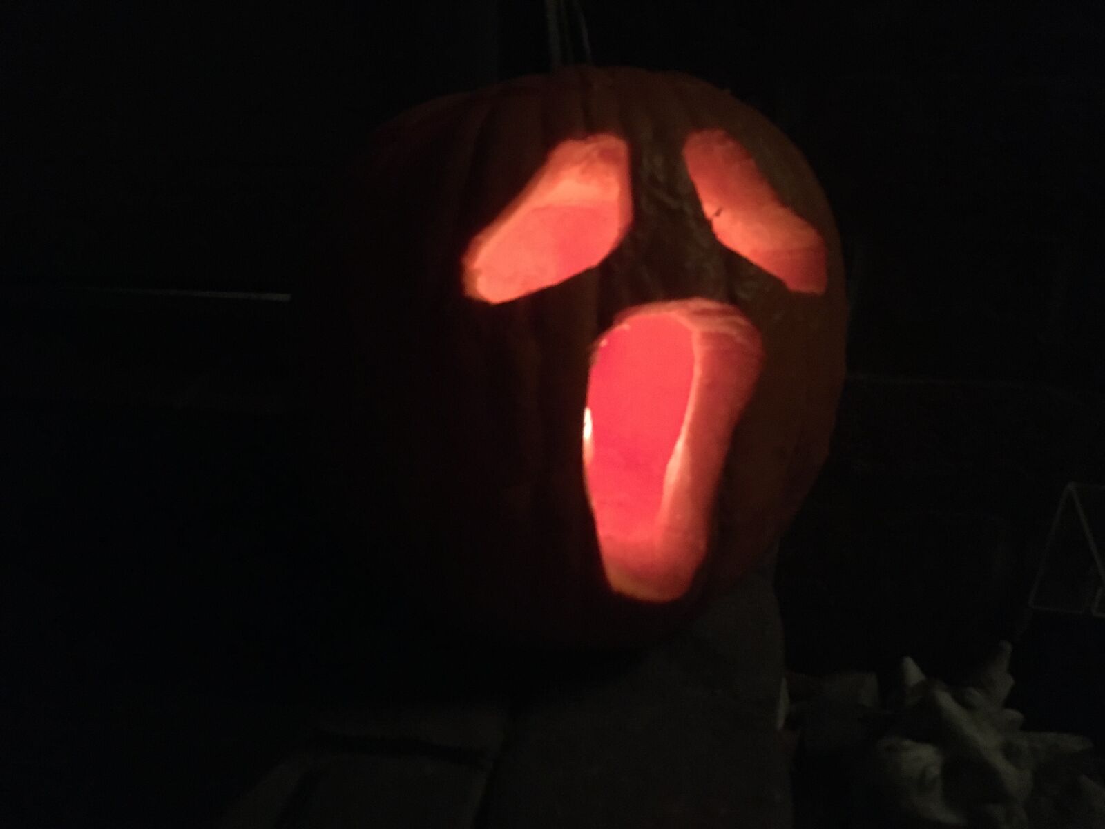 iPhone 6s back camera 4.15mm f/2.2 sample photo. Halloween, pumpkin, autumn photography