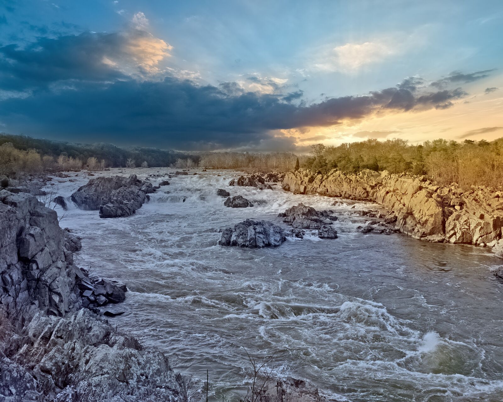 Nikon D80 sample photo. Potomac, river, rapids photography