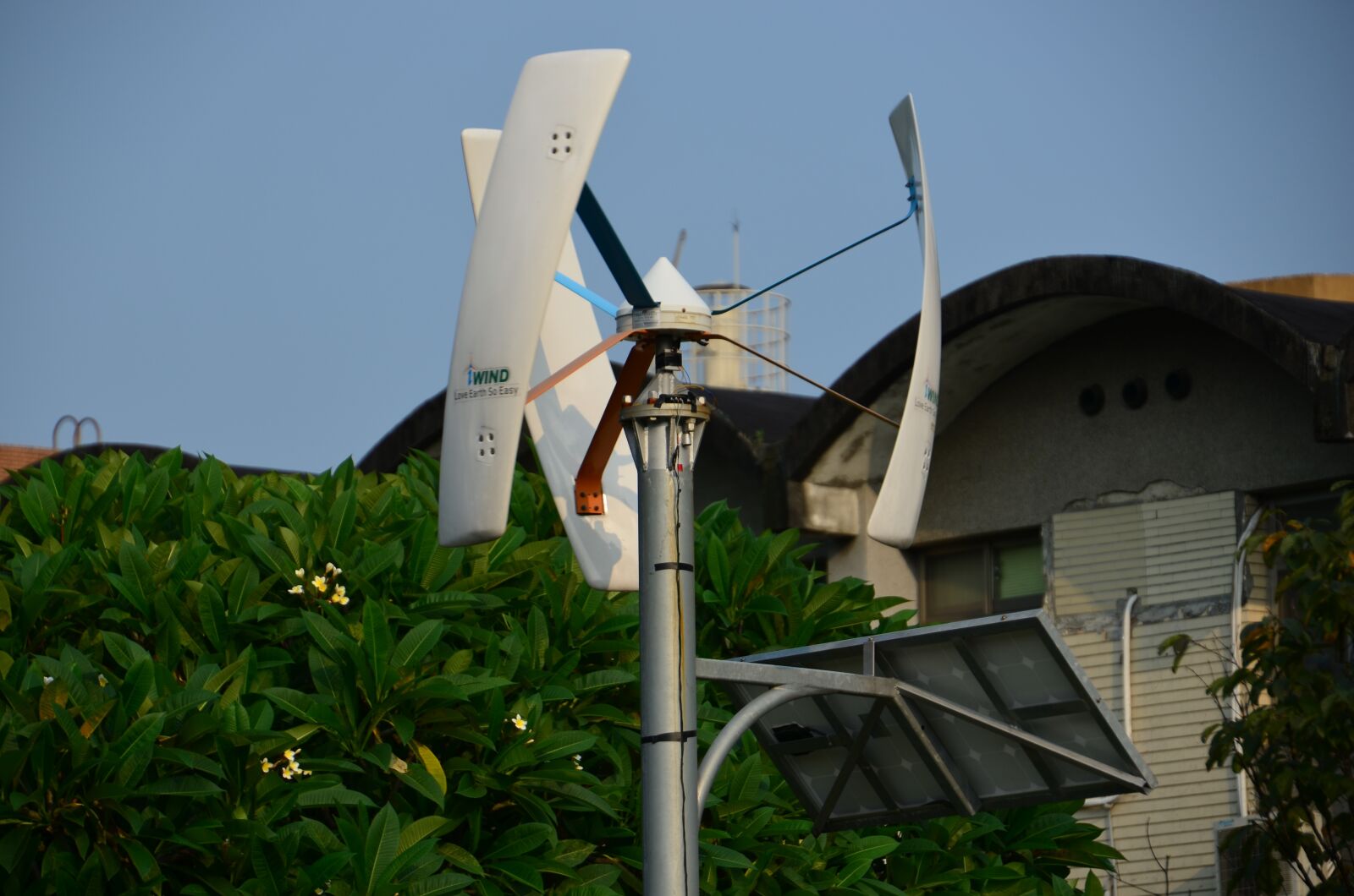 Nikon D5100 sample photo. Taiwan university, windmill, national photography
