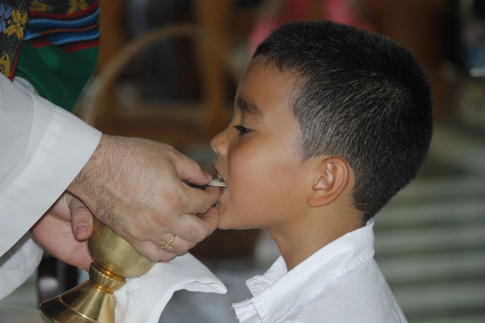 Canon EOS 550D (EOS Rebel T2i / EOS Kiss X4) sample photo. First communion, rite, religion photography