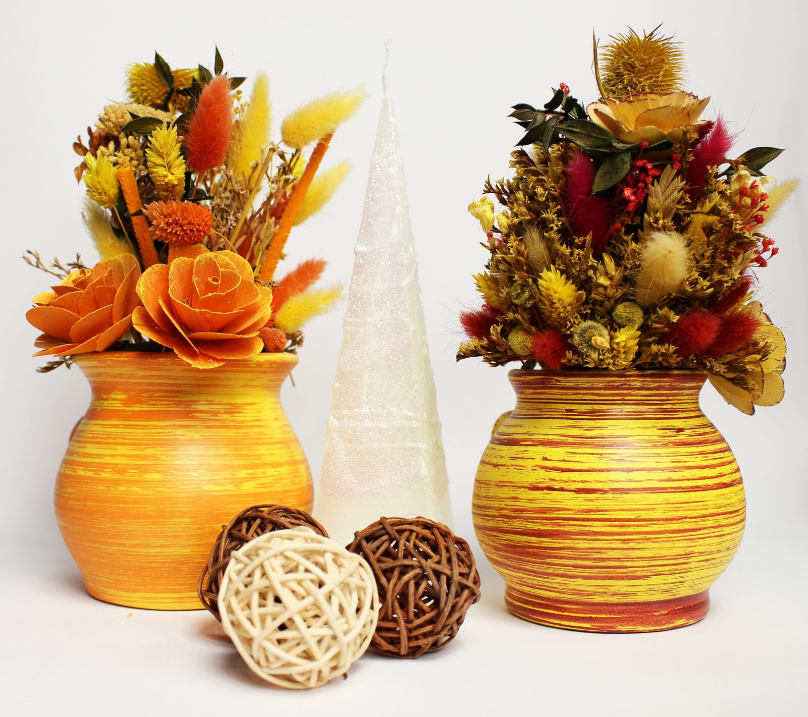 Canon EOS 100D (EOS Rebel SL1 / EOS Kiss X7) sample photo. Decoration, dried grasses, flowers photography