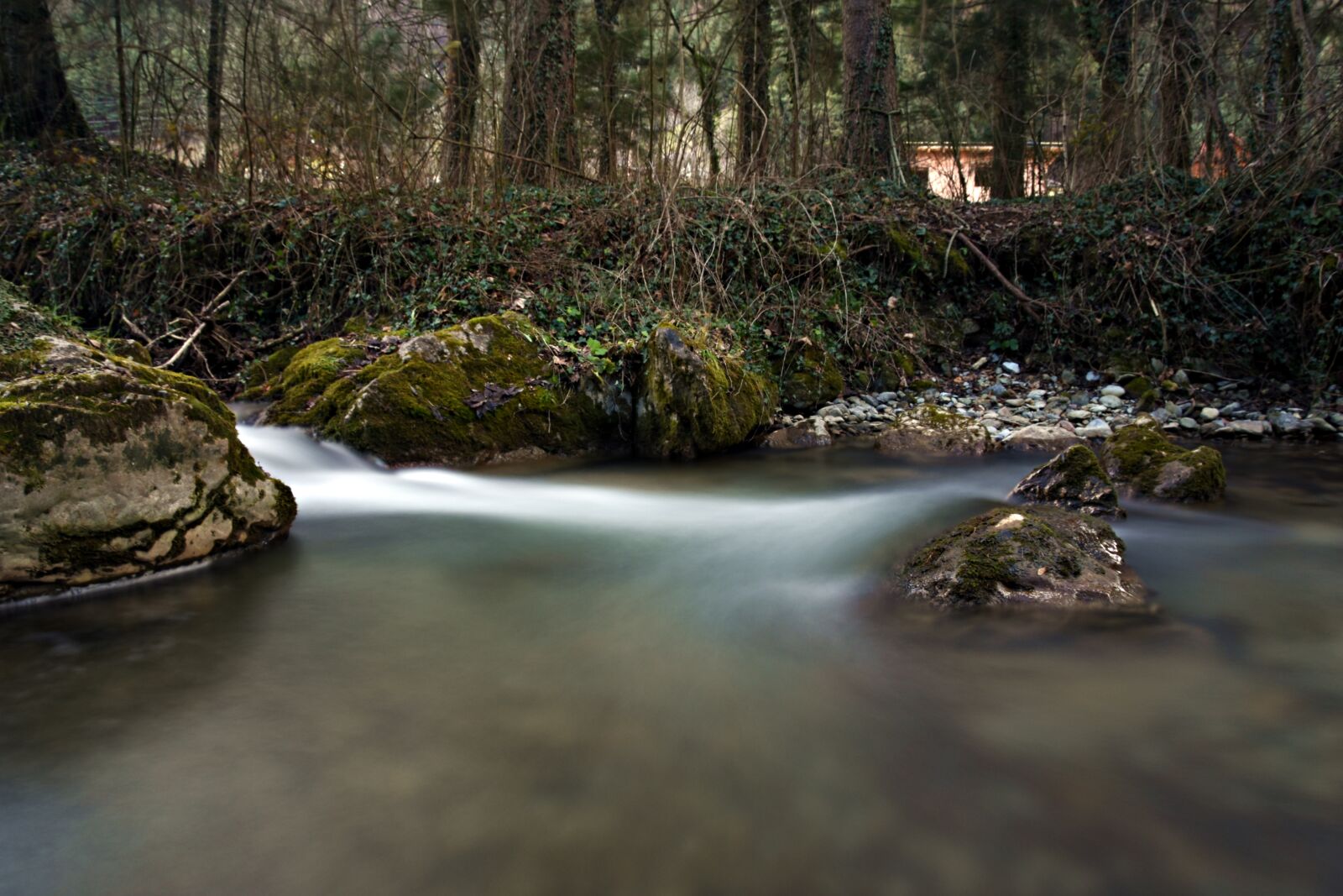 Nikon D3400 sample photo. Long exposure, water, river photography