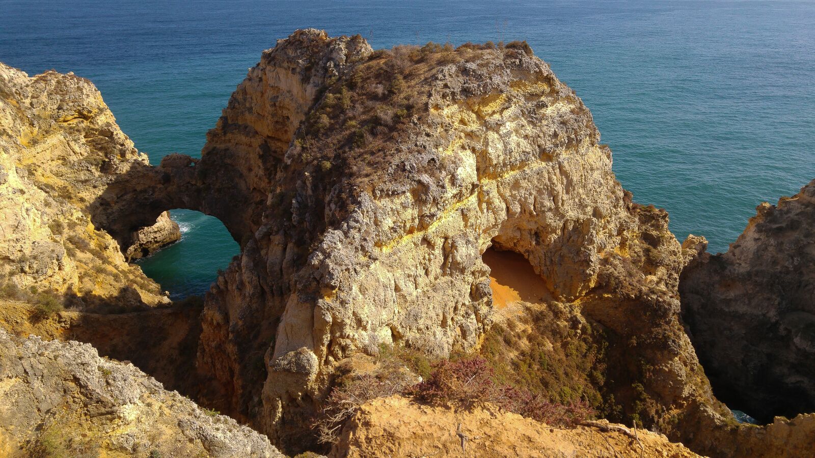 LG G4 sample photo. Portugal, lagos, cliffs photography
