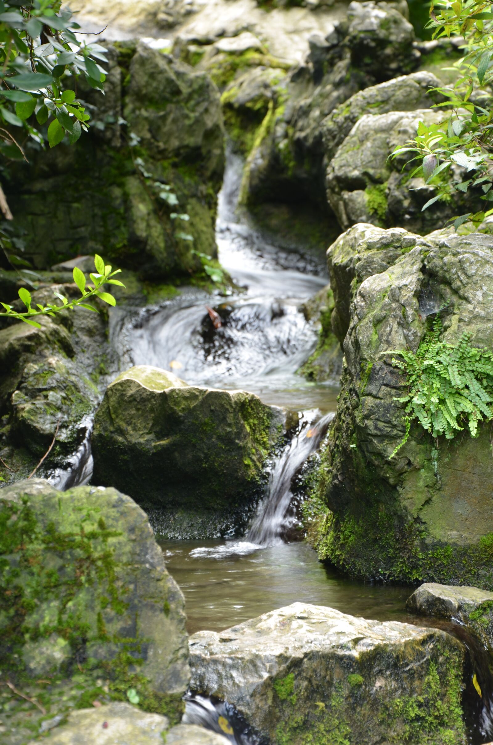 Nikon D5100 sample photo. Cascade, nature, water photography