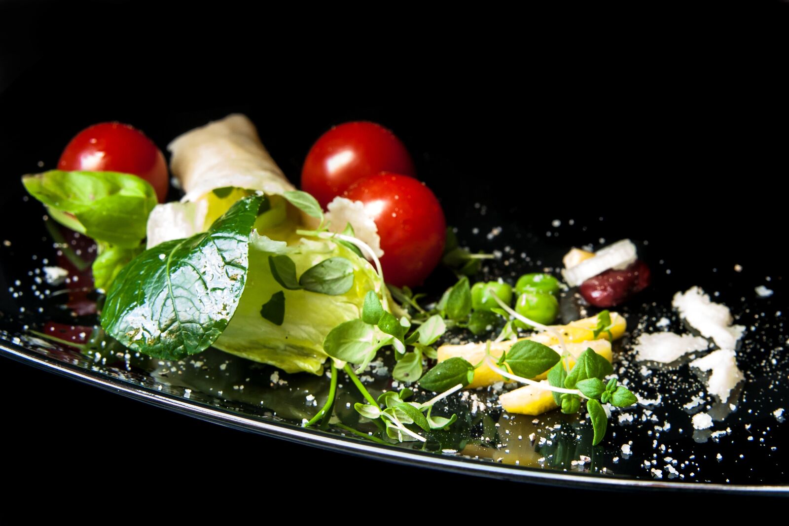 Canon EOS-1Ds Mark II sample photo. Salad, leaf lettuce, japanese photography