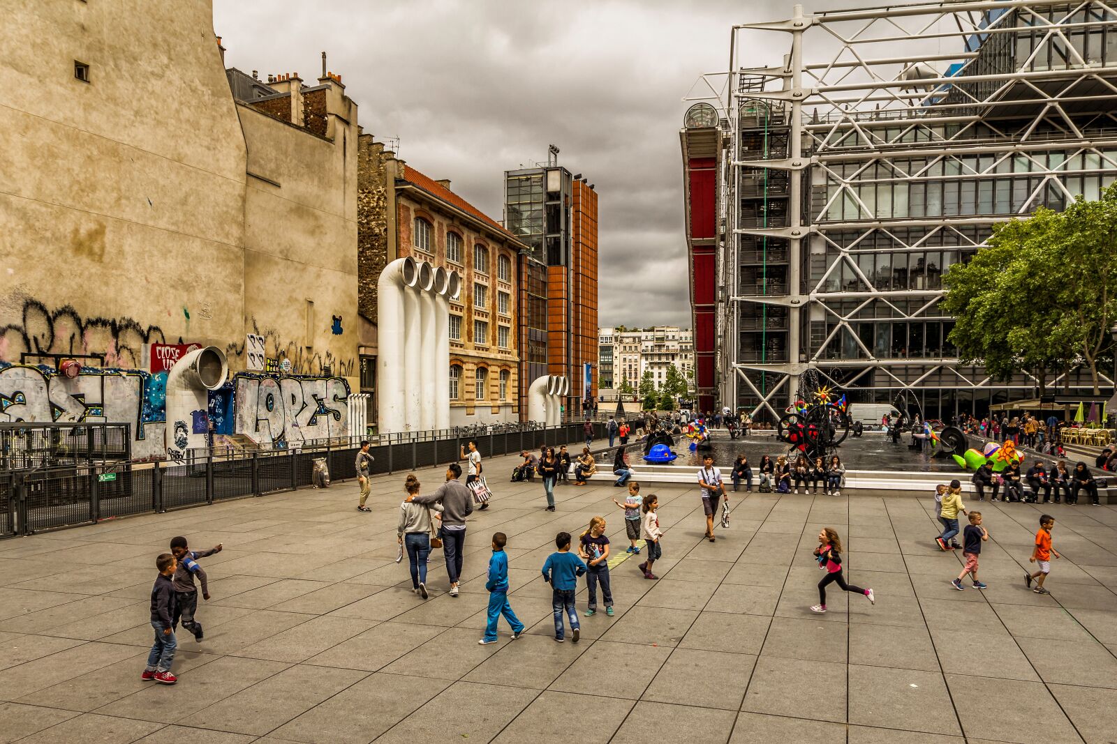 Canon EOS 60D sample photo. Paris, centre pompidou, france photography