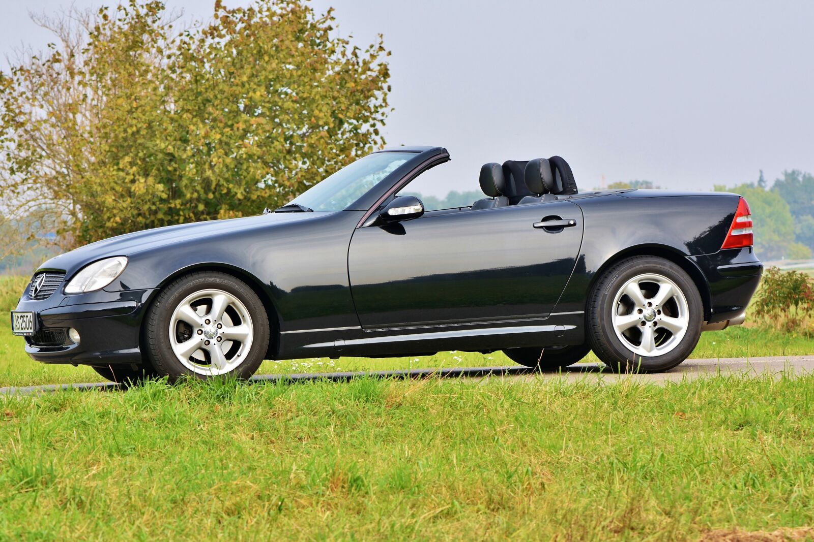 Nikon D7200 sample photo. Mercedes, slk, auto photography