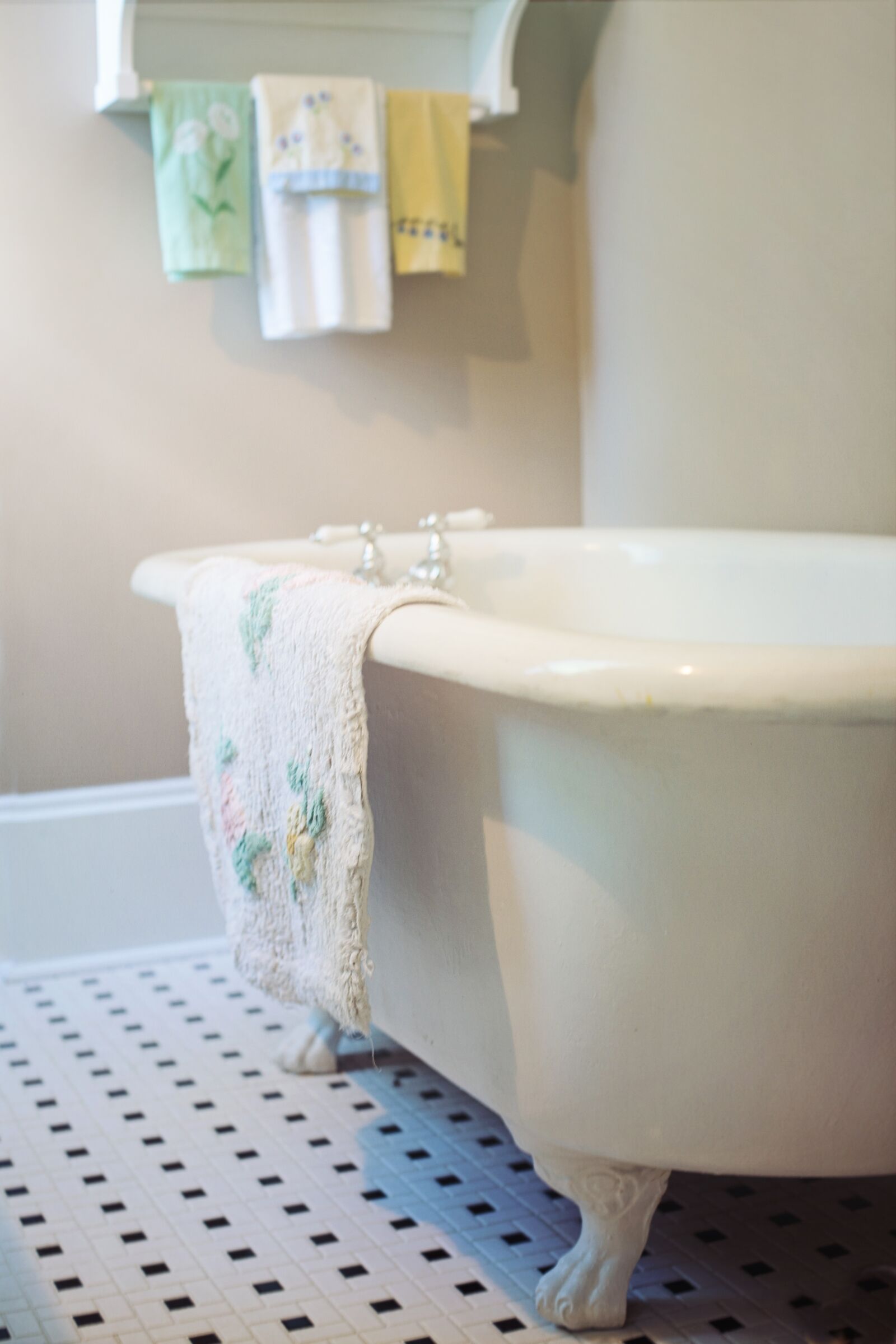 Canon EF 50mm F1.4 USM sample photo. Claw foot tub, bathtub photography