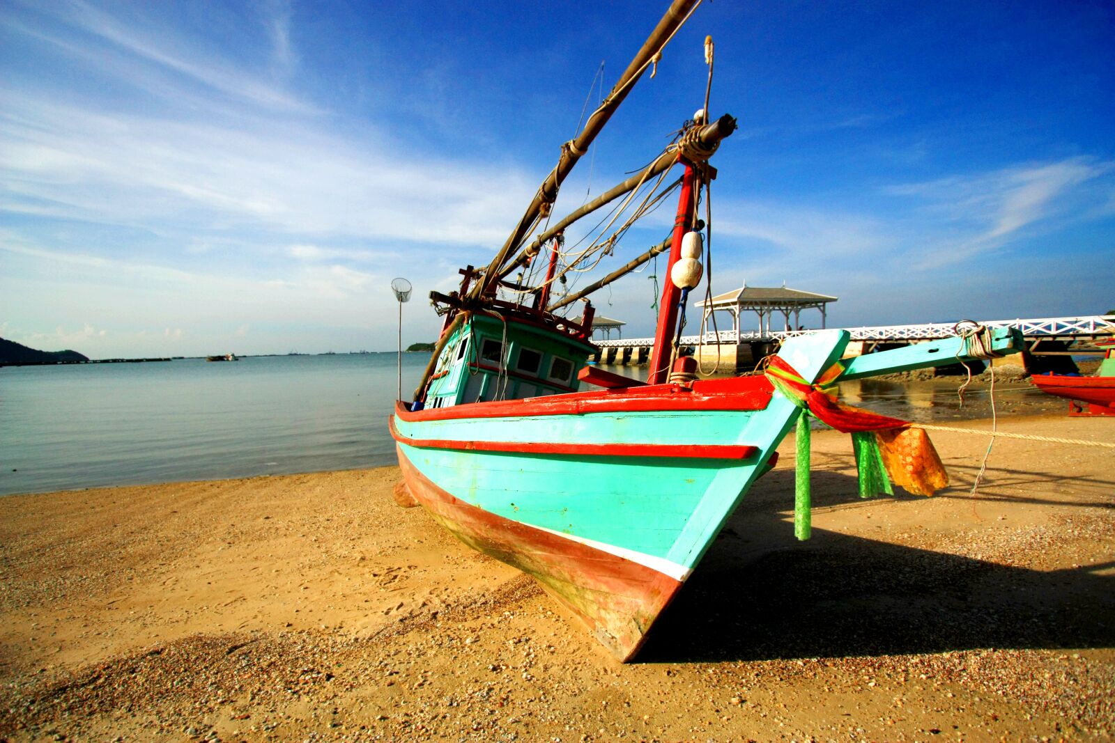 Canon EOS 450D (EOS Rebel XSi / EOS Kiss X2) sample photo. Boat, south, thailand photography