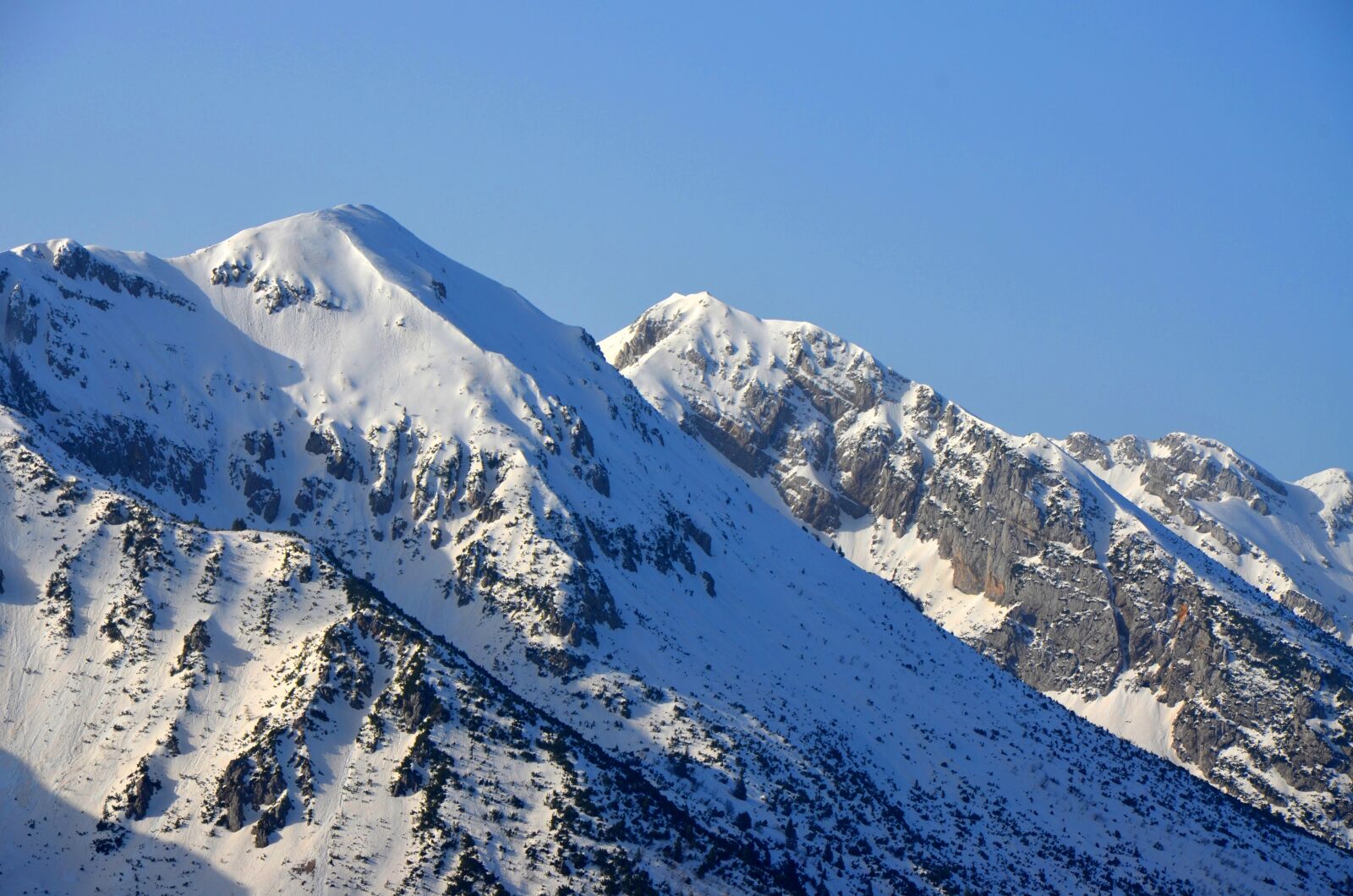 Nikon D5100 sample photo. Snow, mountain, winter photography